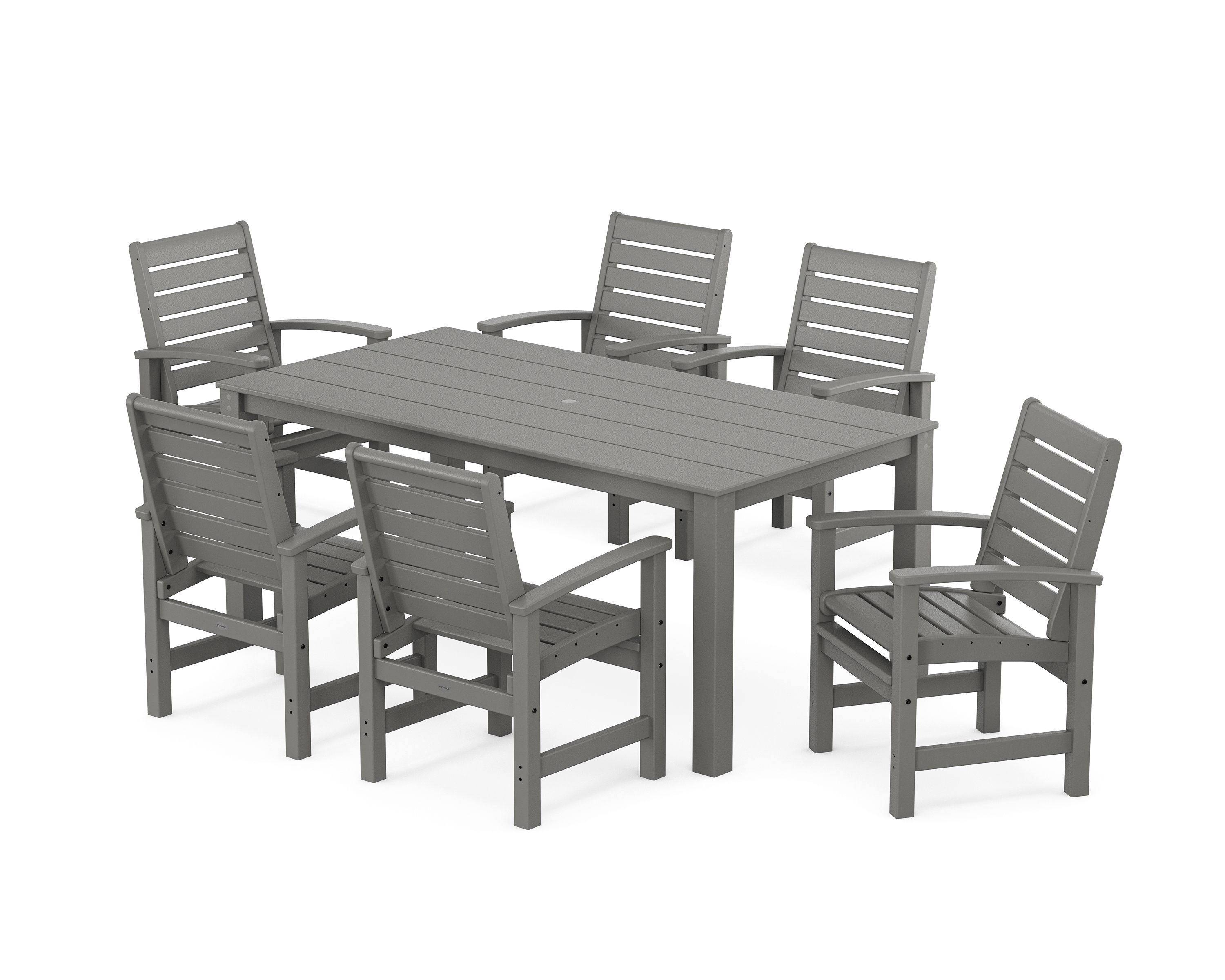 POLYWOOD Signature 7-Piece Parsons Dining Set