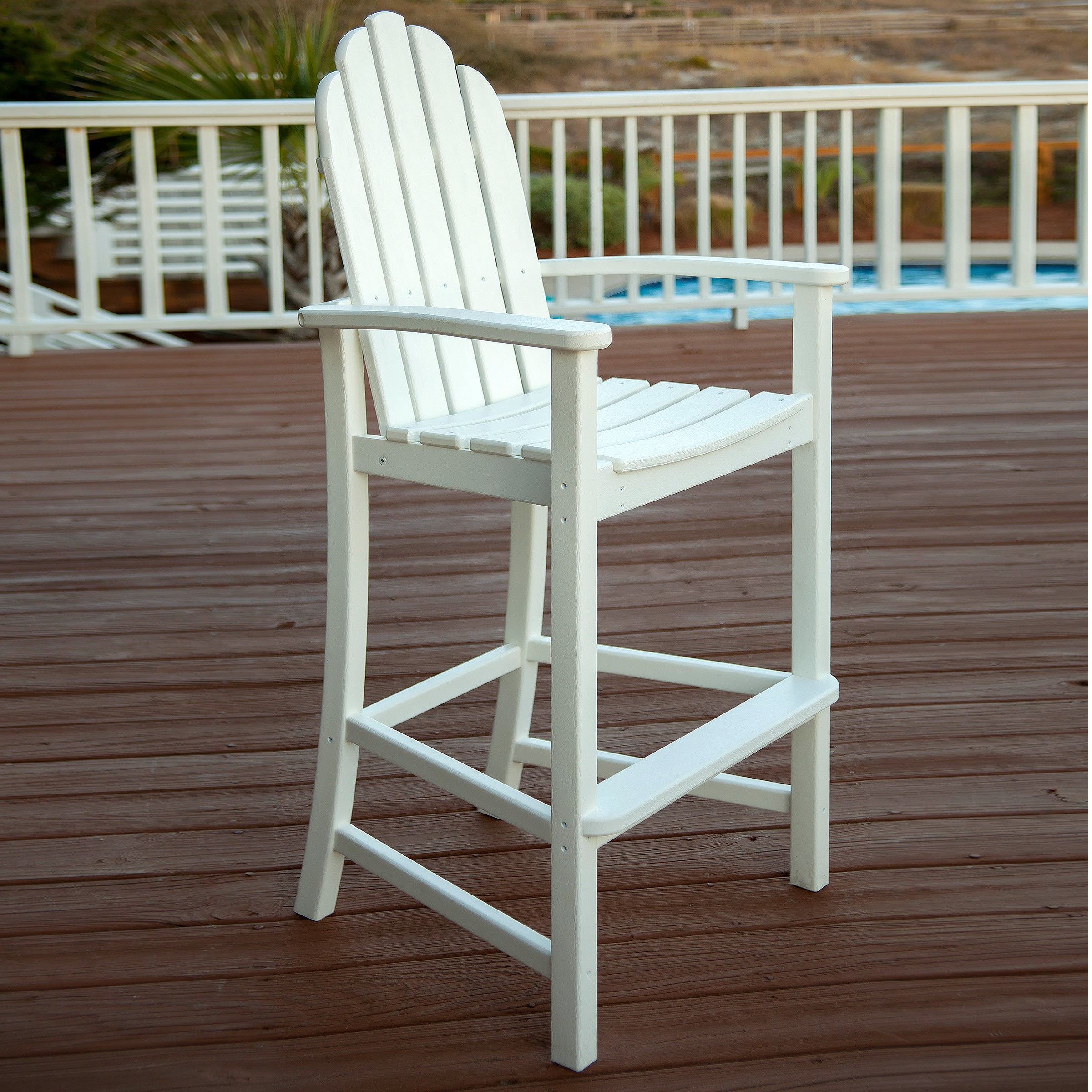 POLYWOOD® Classic Adirondack Bar Chair