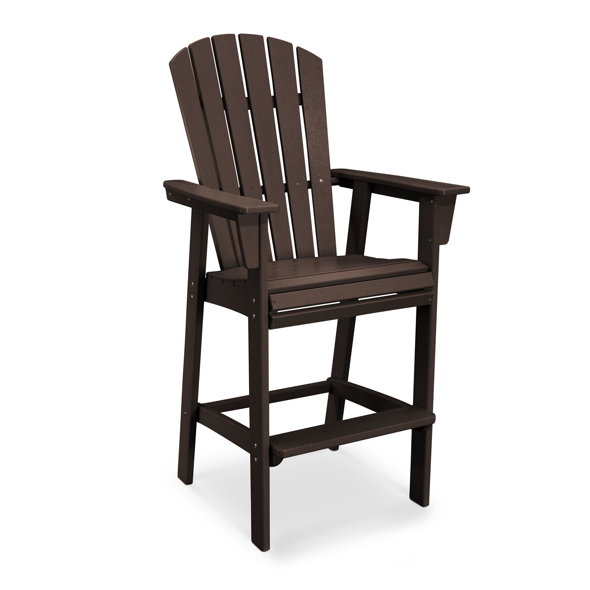 POLYWOOD® Nautical Adirondack Bar Chair