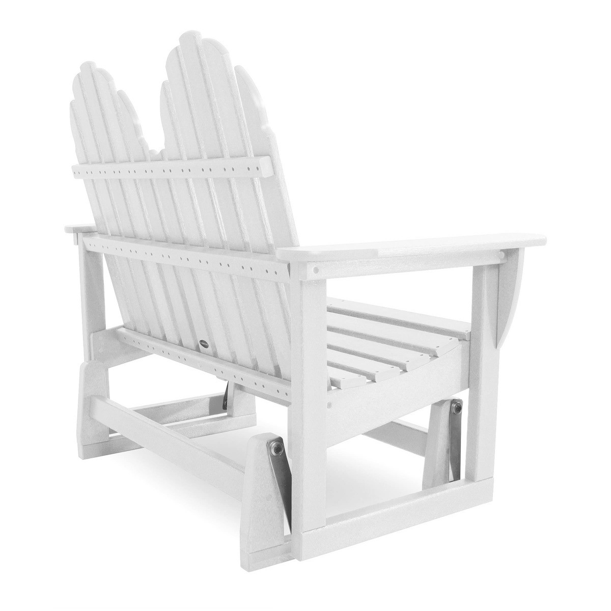 POLYWOOD Classic Adirondack 48 in Glider Bench