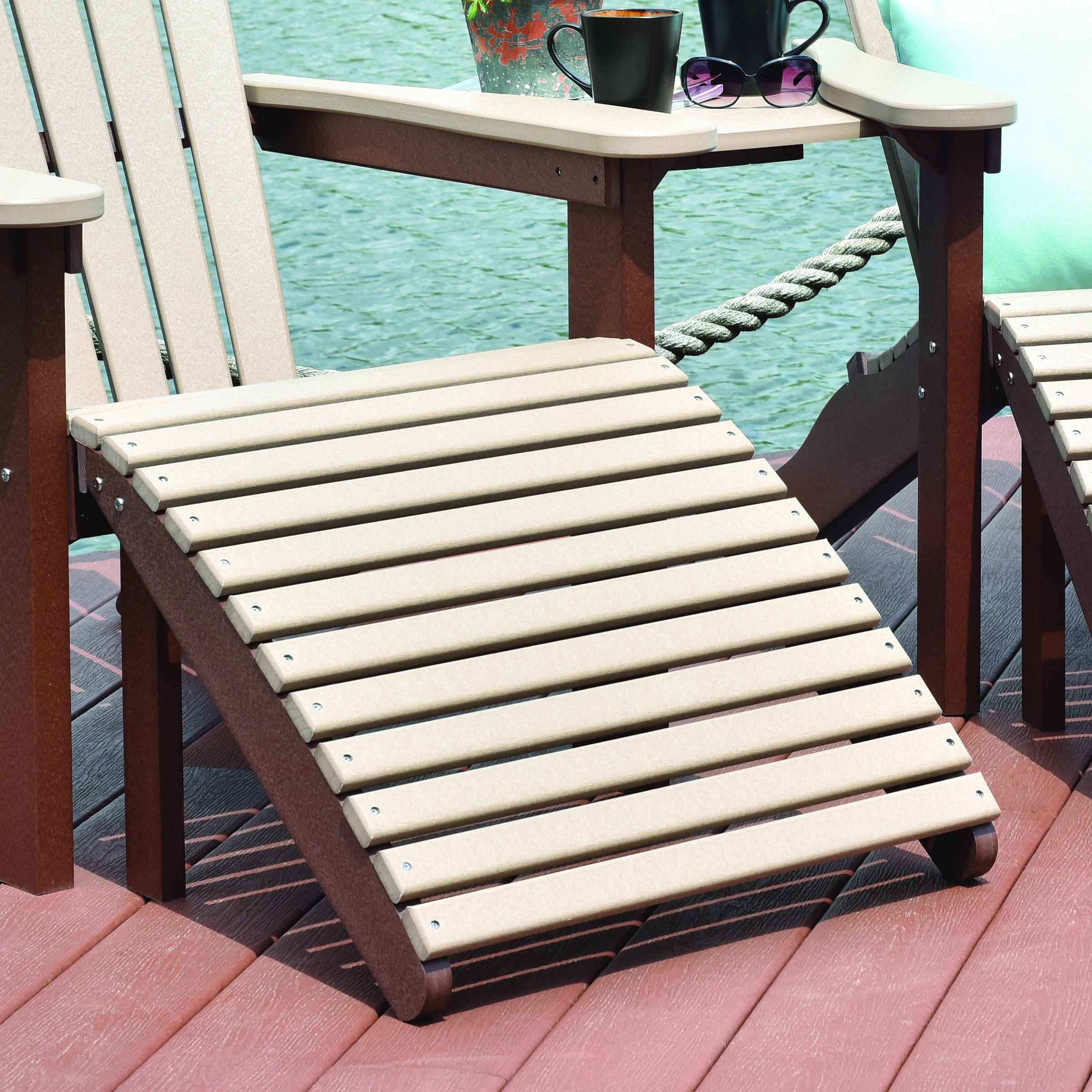 Berlin Gardens Adirondack Footstool