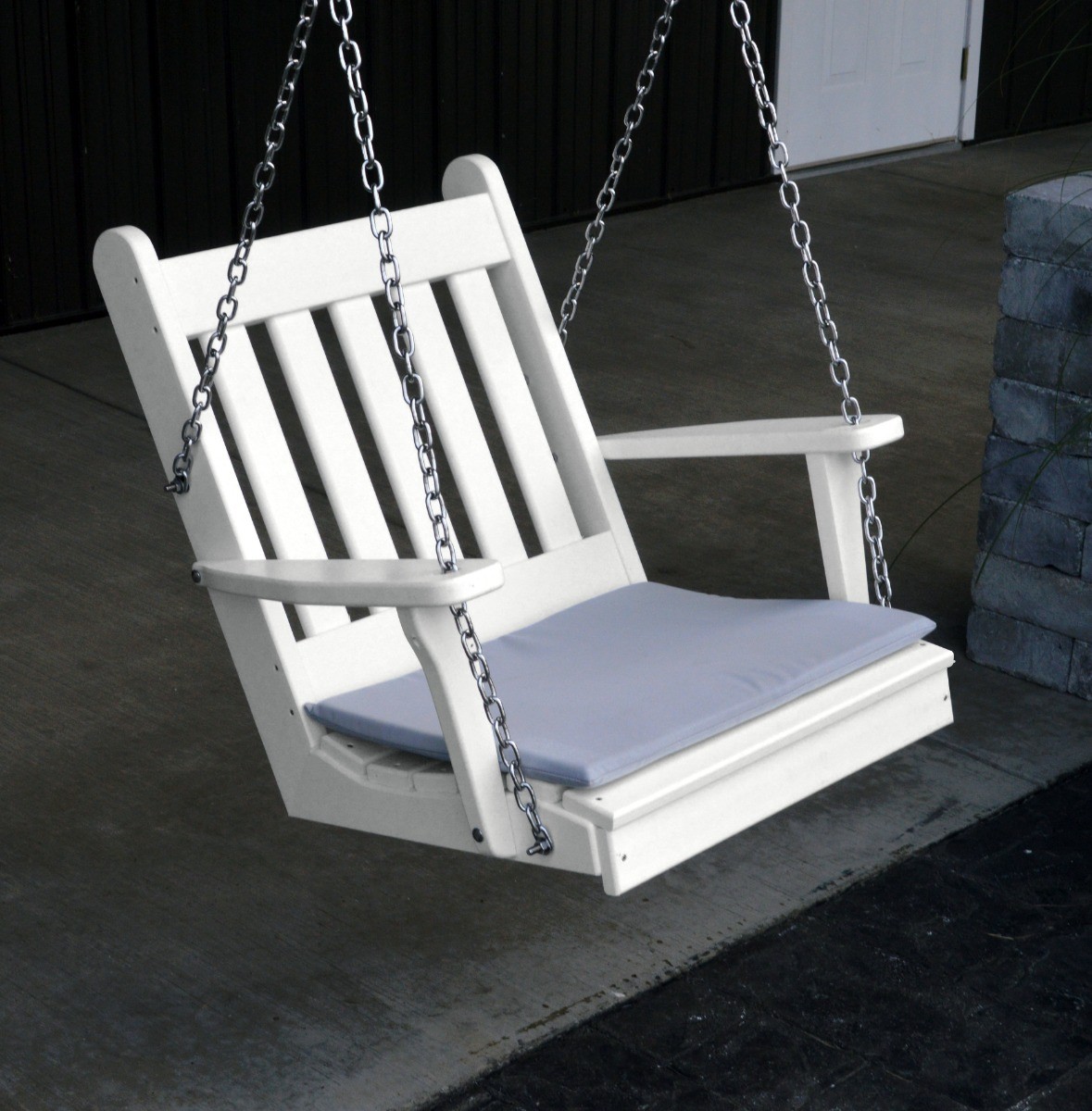 A&L Furniture 2 ft Poly Traditional English Chair Swing