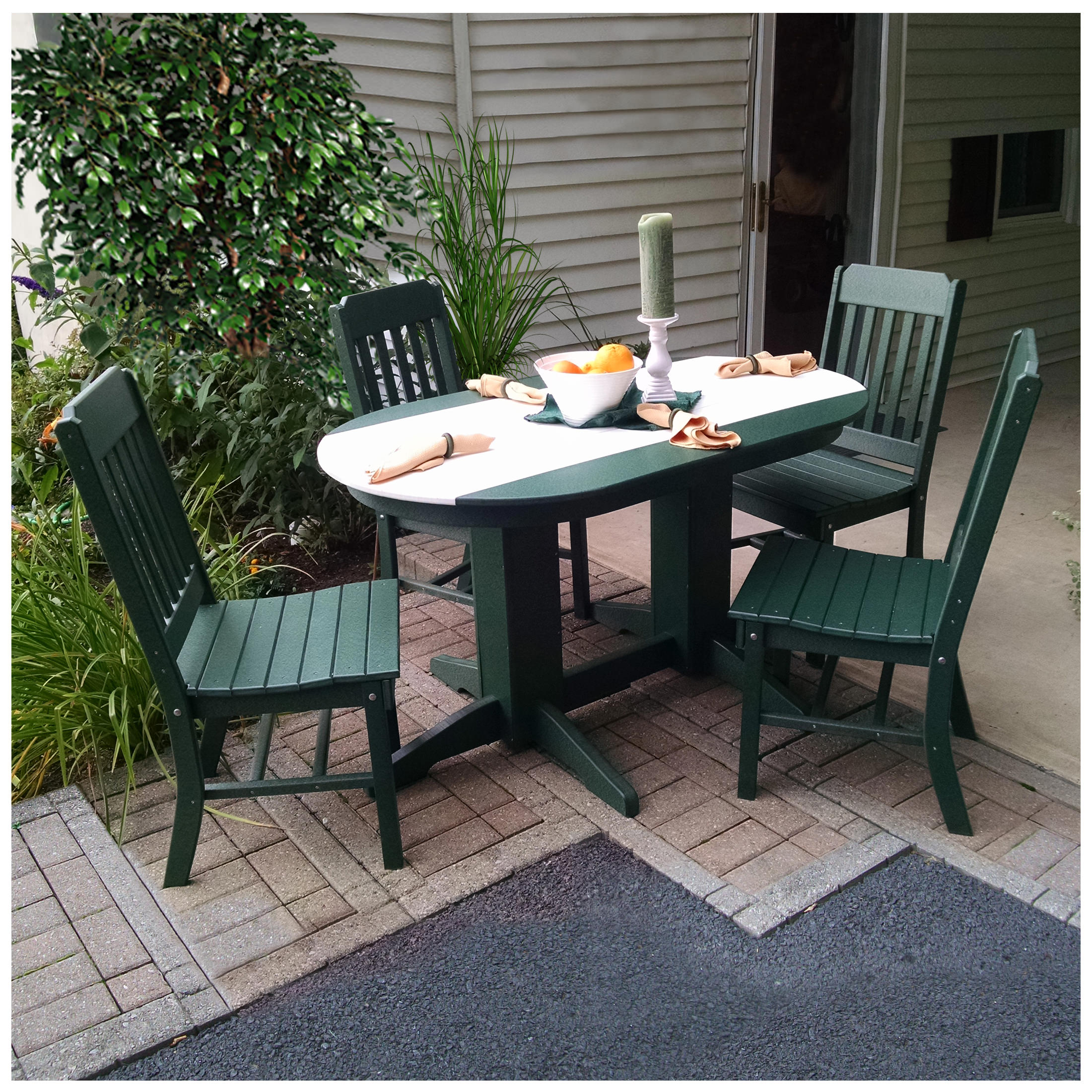 A&L Furniture Traditional Dining Set