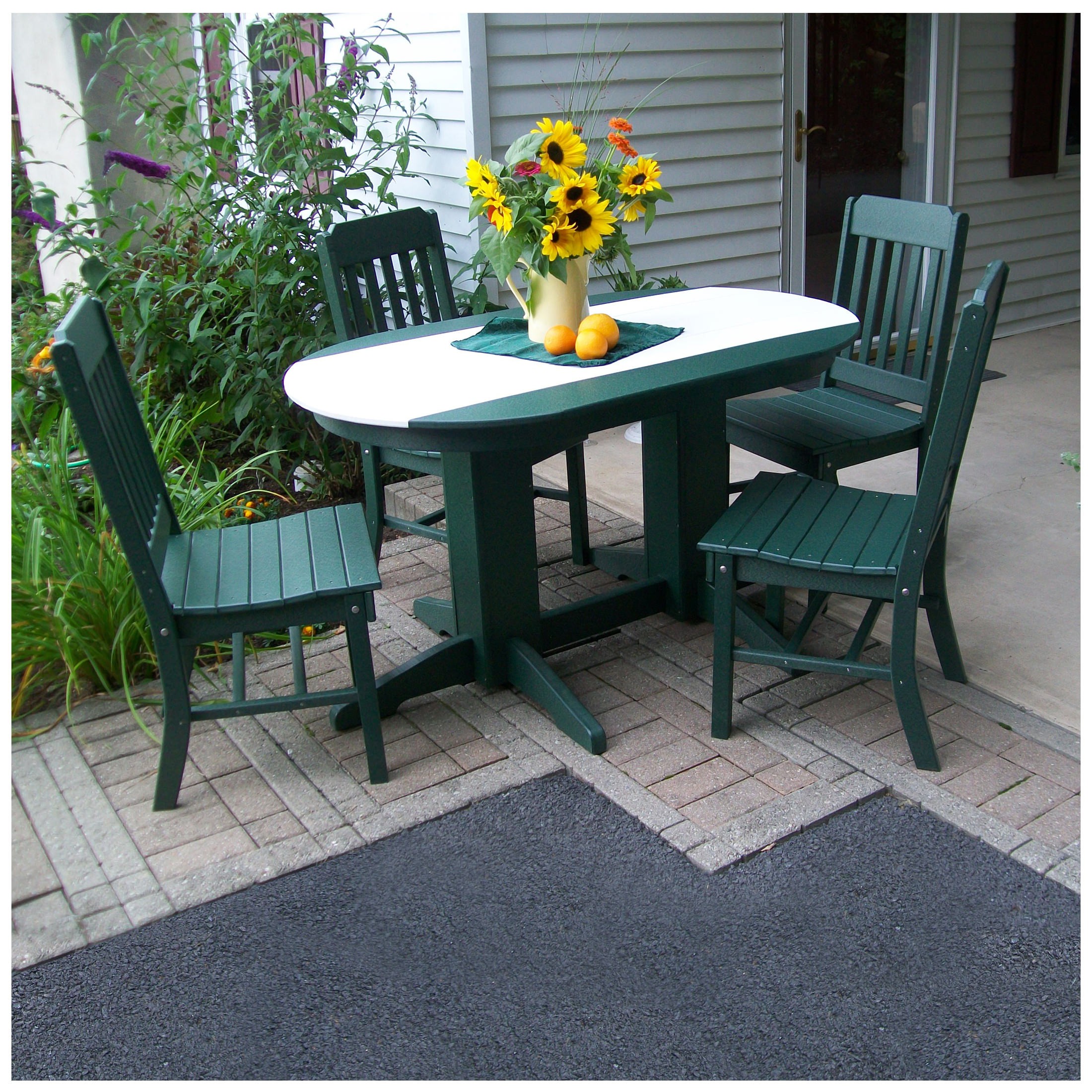 A&L Furniture Traditional Dining Set