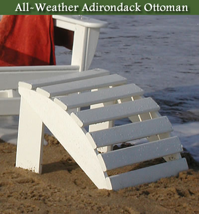 All-Weather Adirondack Ottoman
