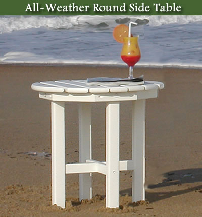 All-Weather Round Side Table