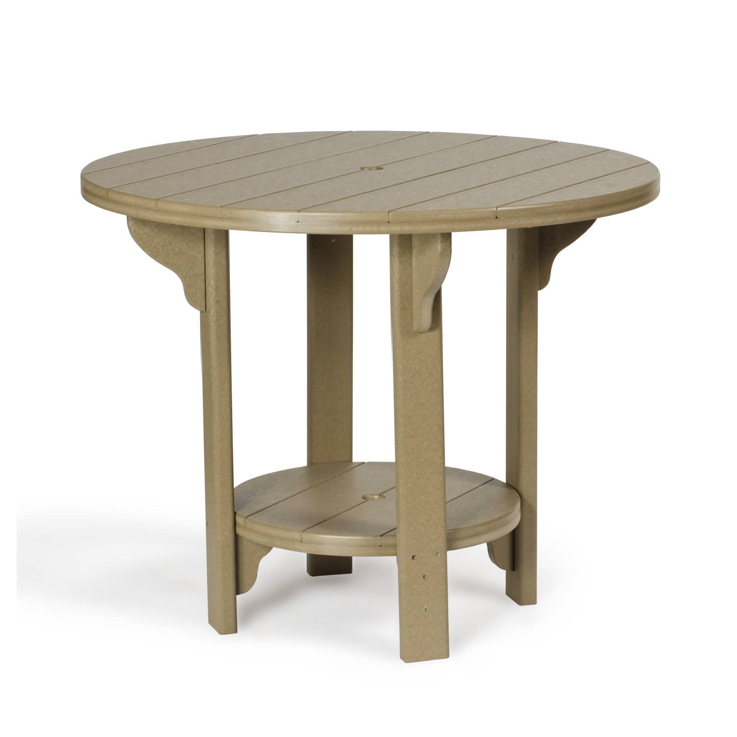 Amish Poly Round Swivel Bistro 5 pc. Dining Set