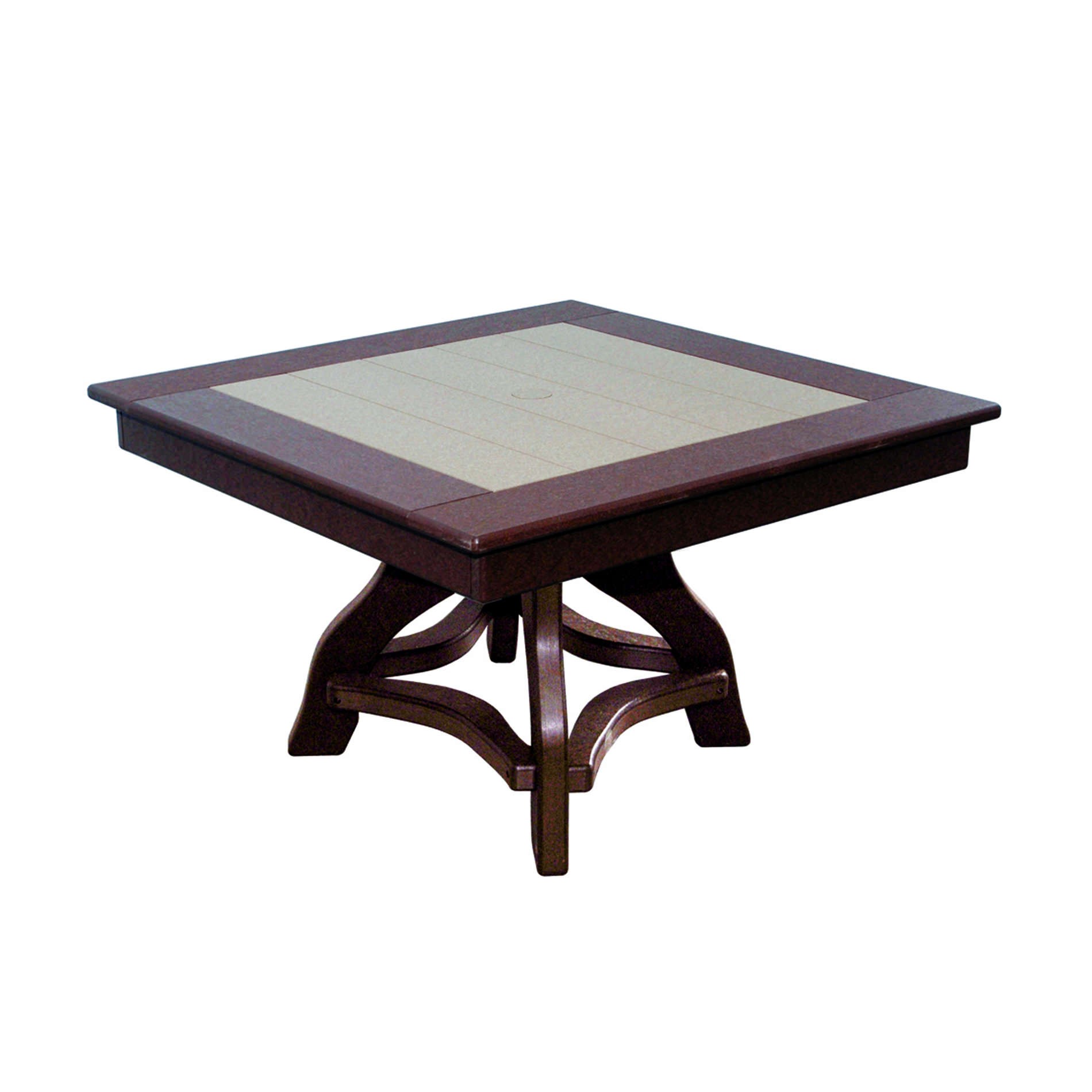 Amish Poly 32 in Square Chat Table
