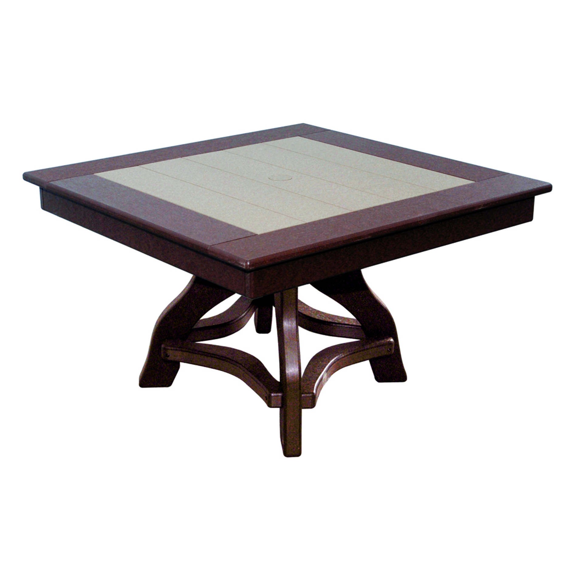 Amish Poly 36 in Square Chat Table