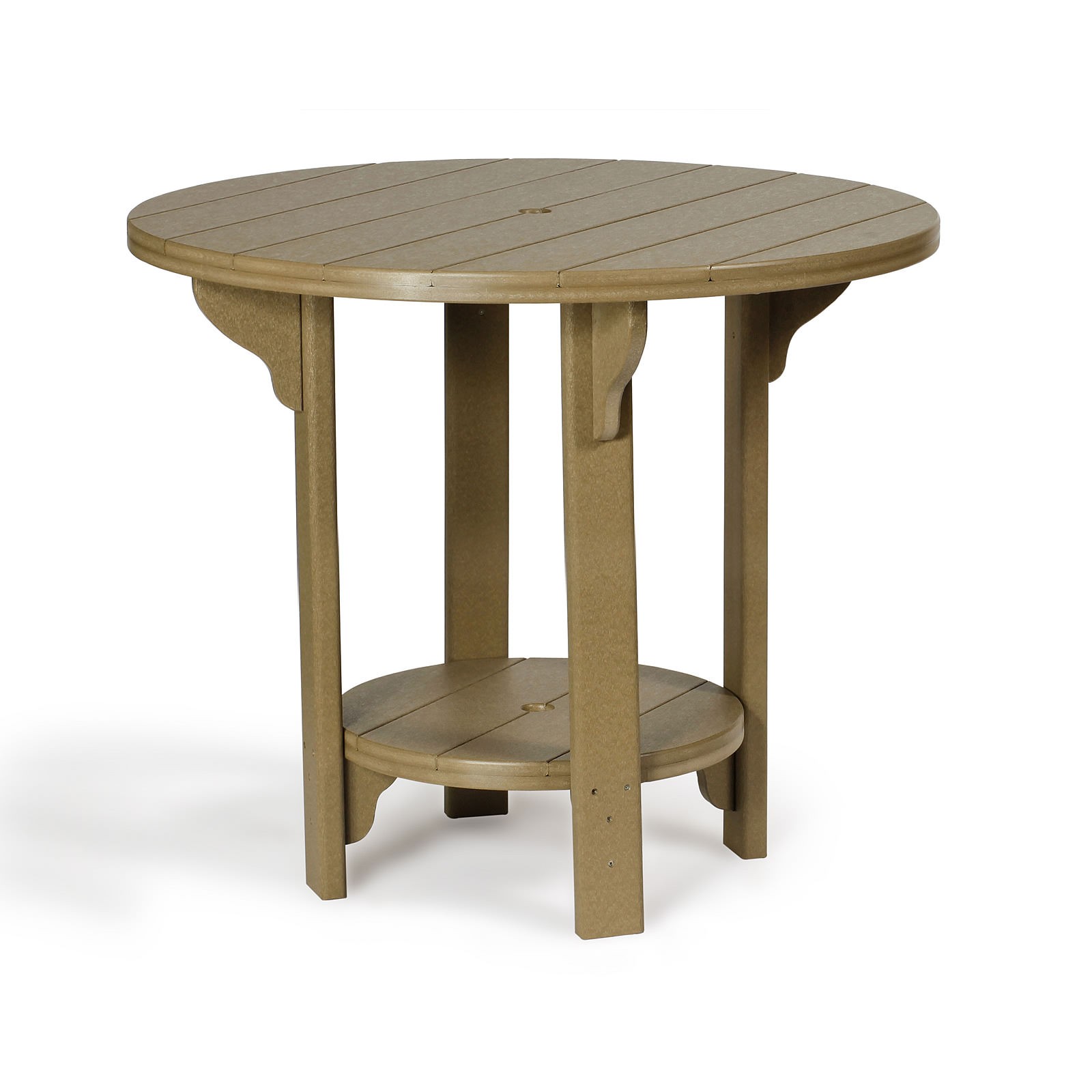 Amish Poly Round 42 in Counter Table