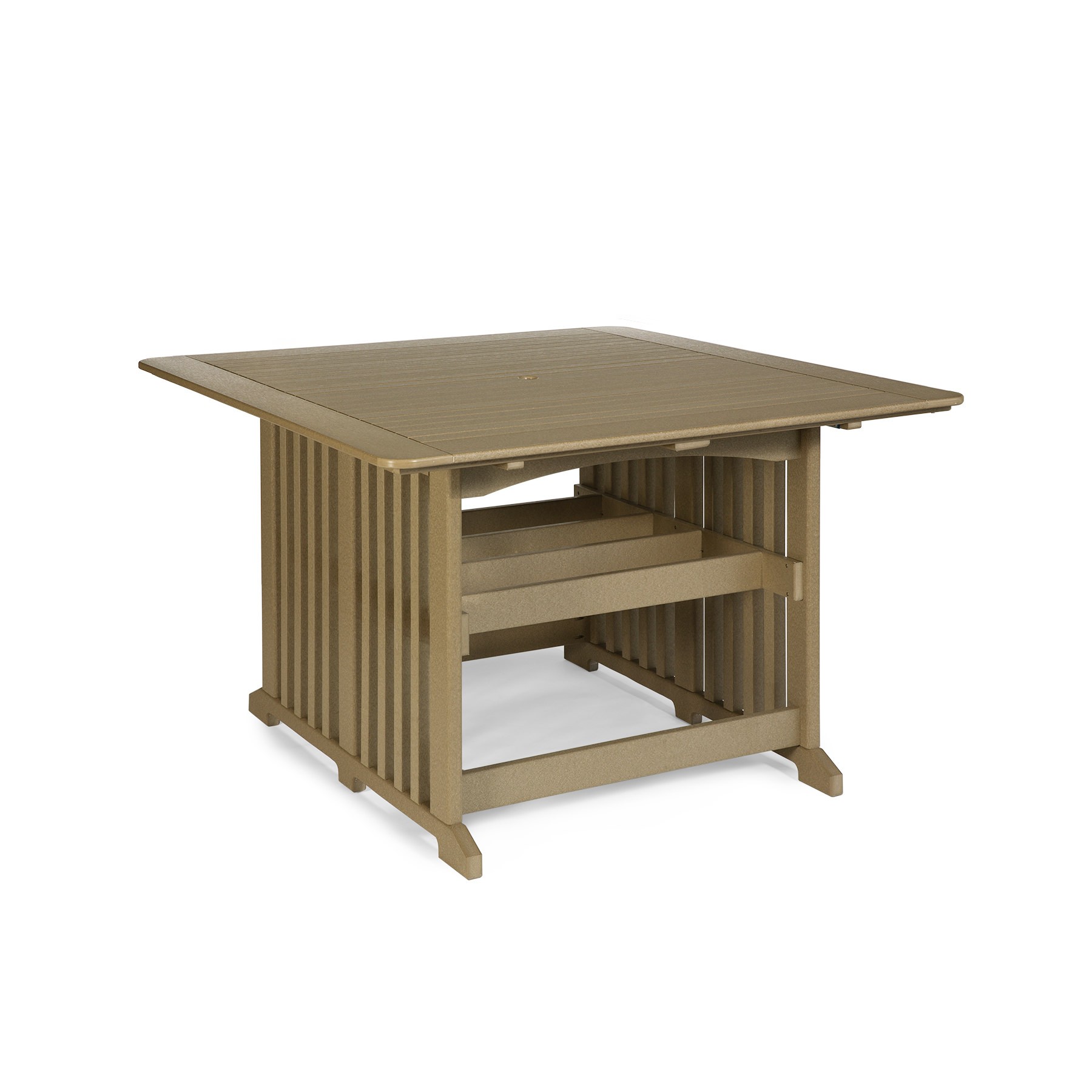 Amish Poly 72 in Square Counter Table