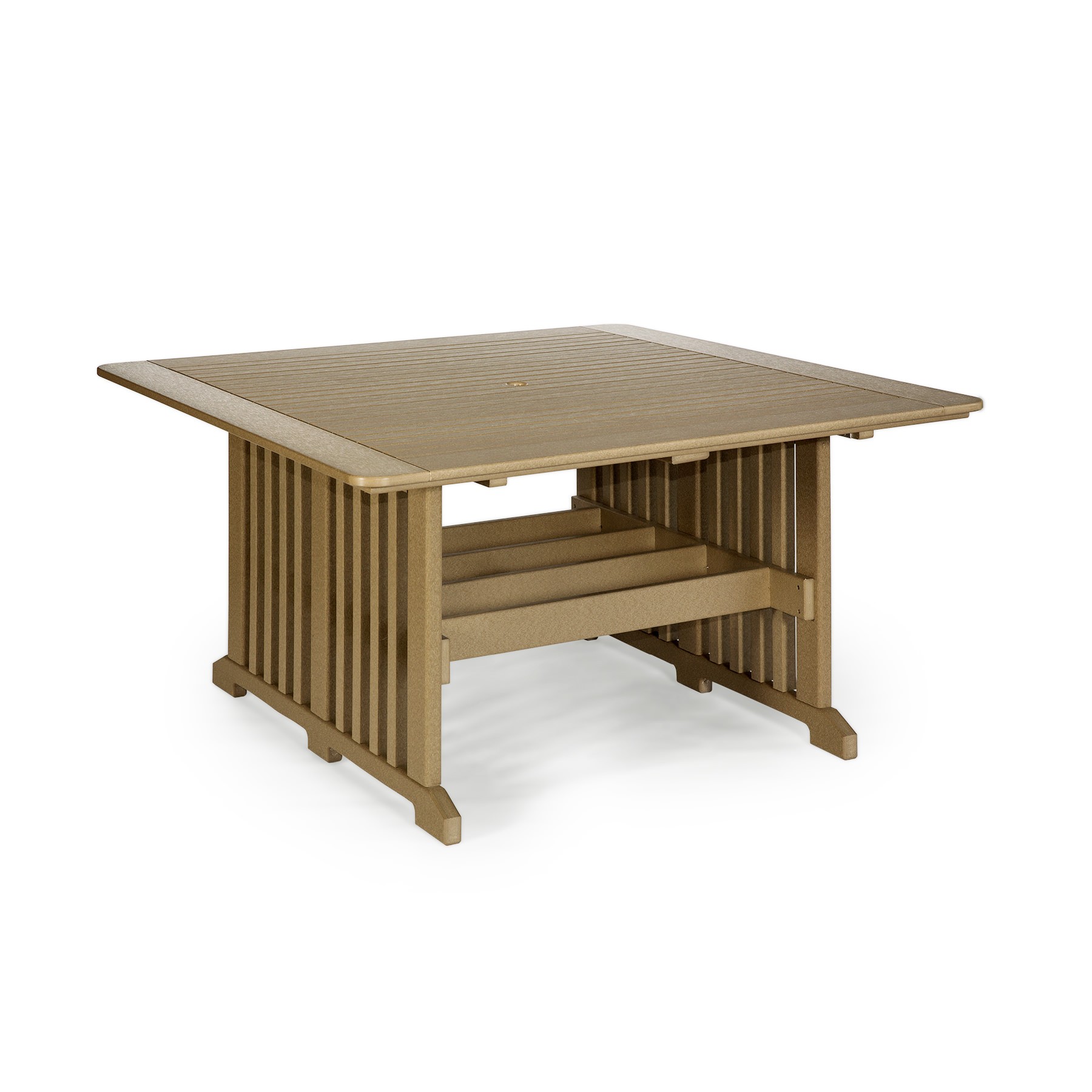 Amish Poly 72 in Square Dining Table