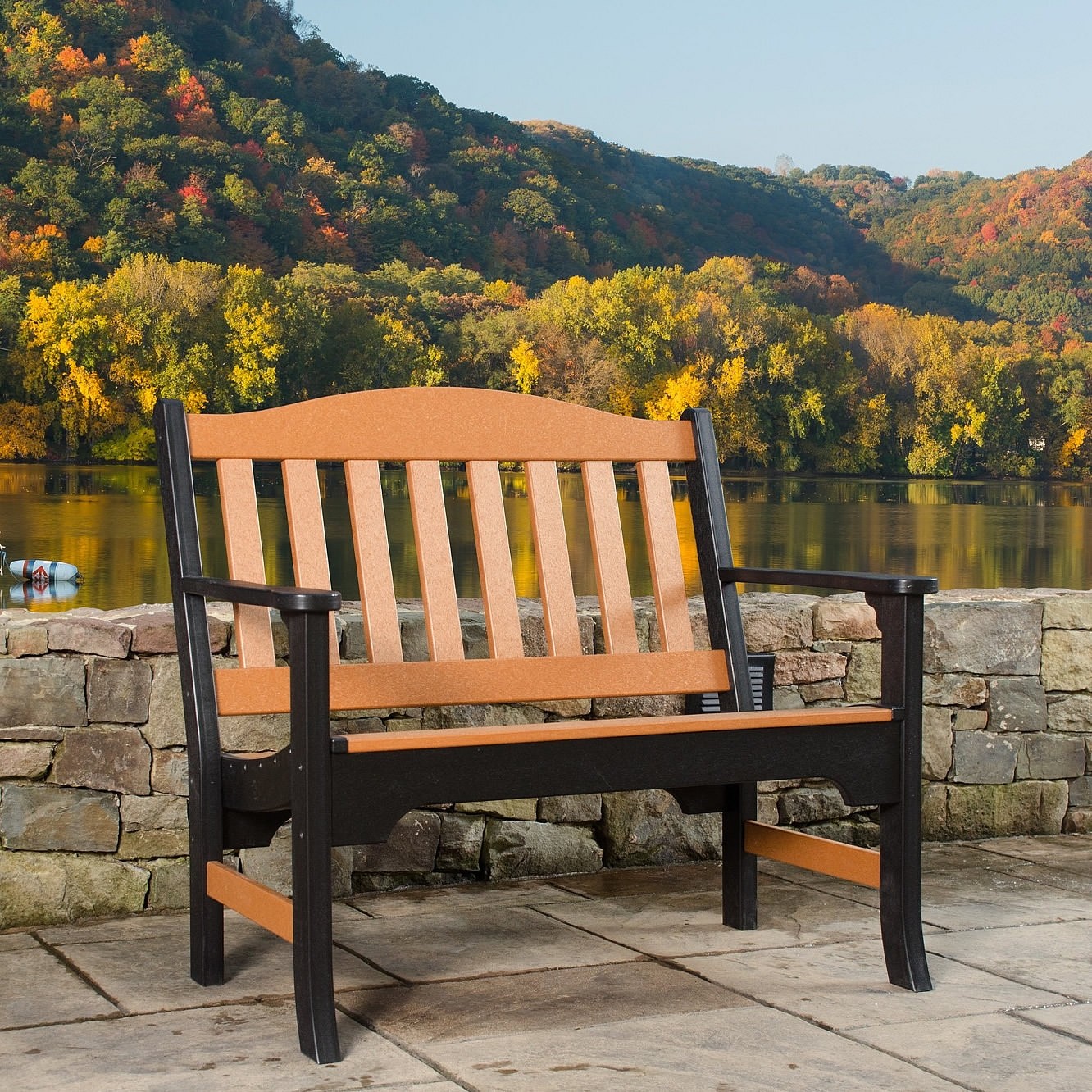 Finch Amish Poly Avonlea Garden Bench