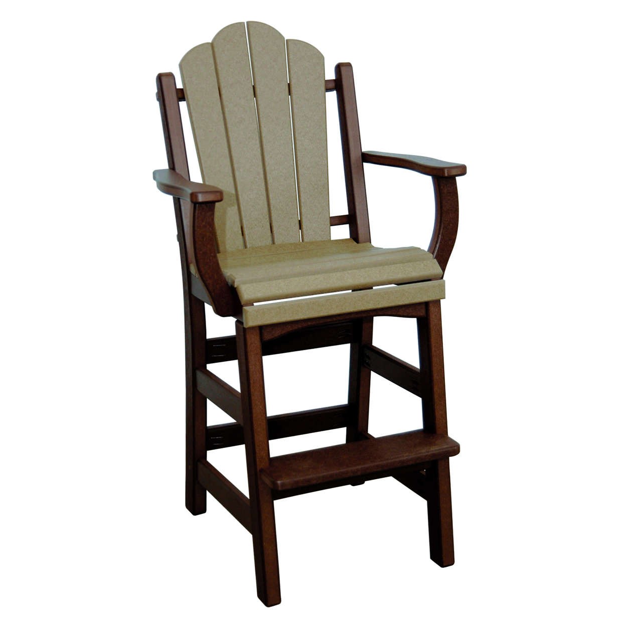 Amish Poly Daisy Bar Arm Chair - Sold in Pairs