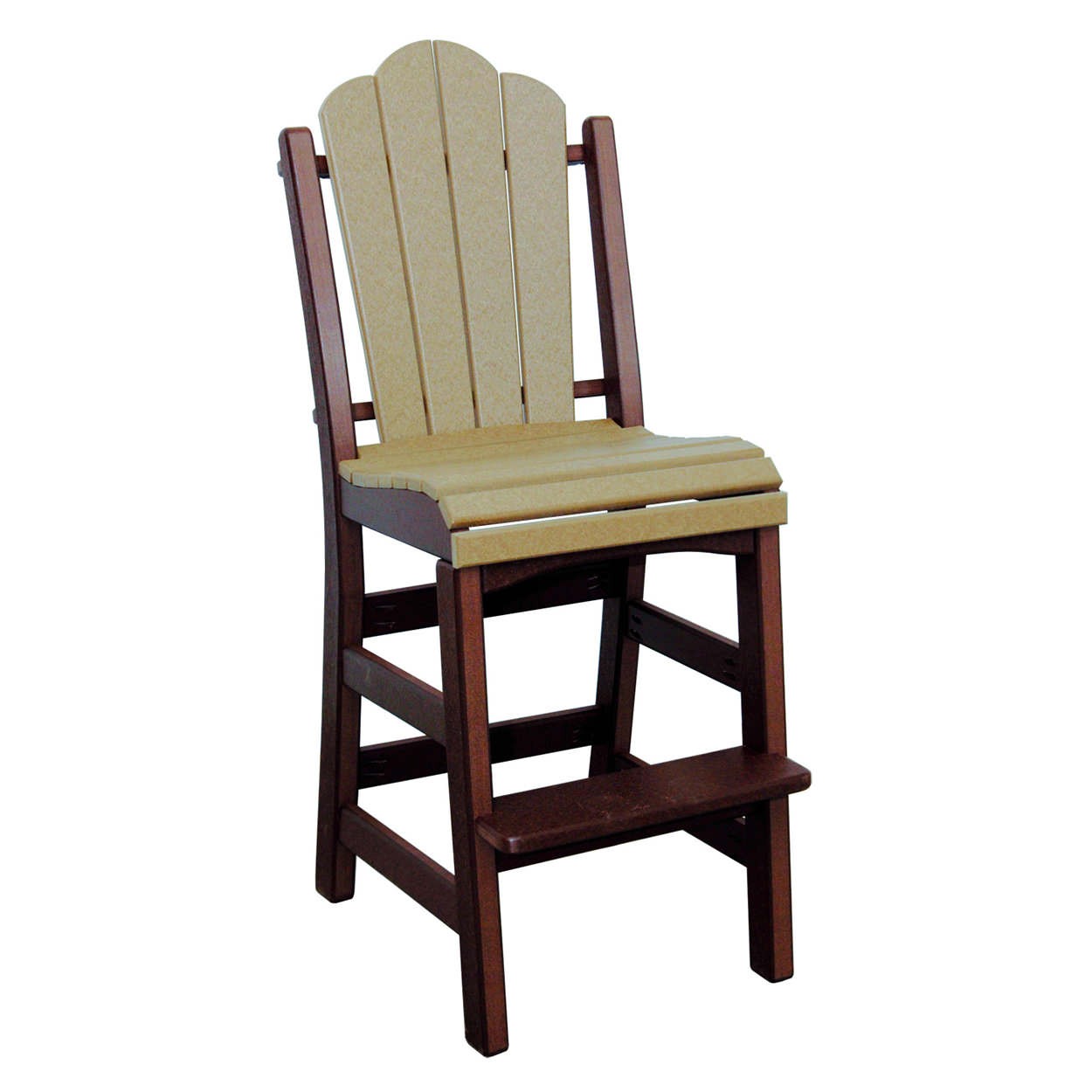 Amish Poly Daisy Bar Side Chair - Sold in Pairs