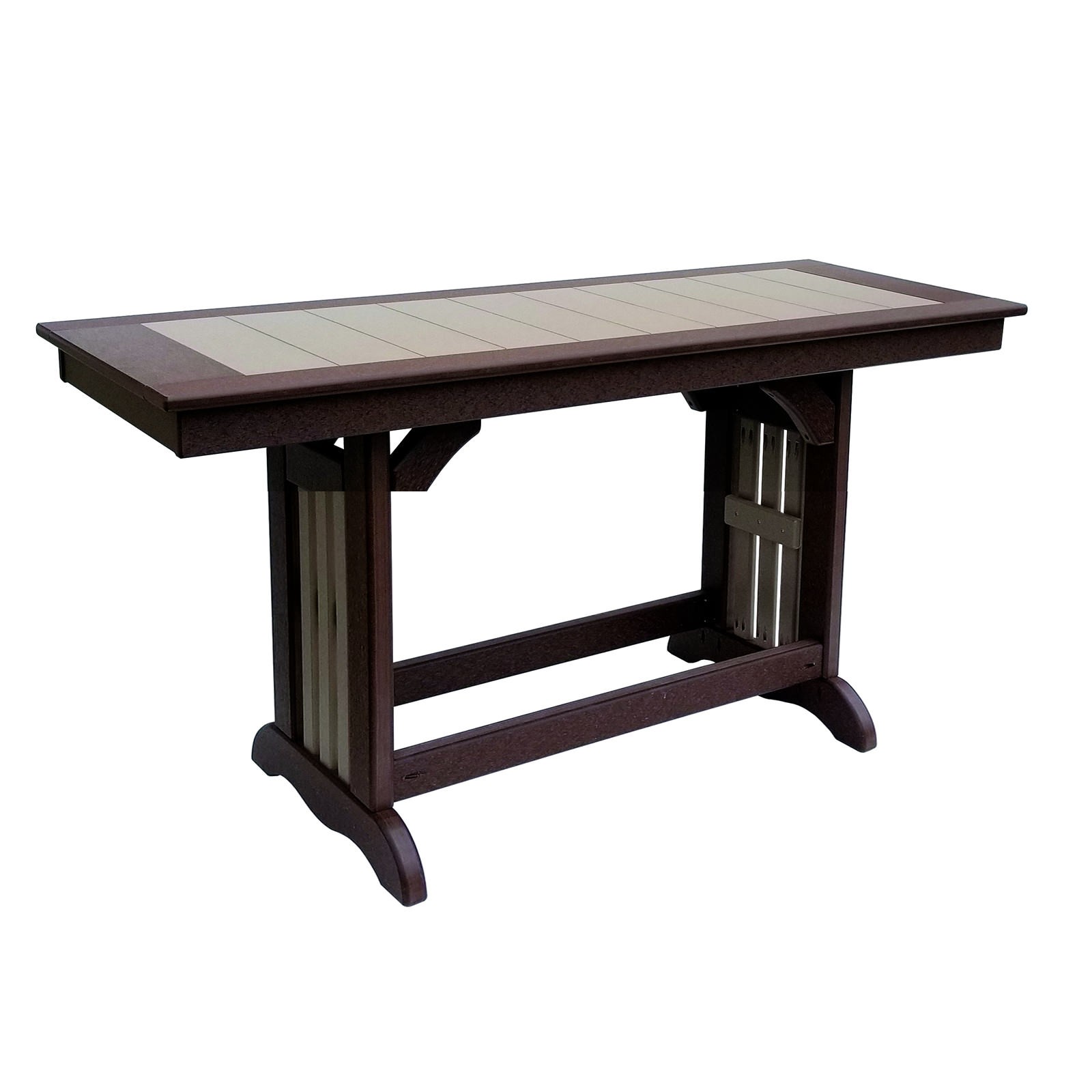 Amish Poly 22 in x 60 in Brunch Buffet Dining Table