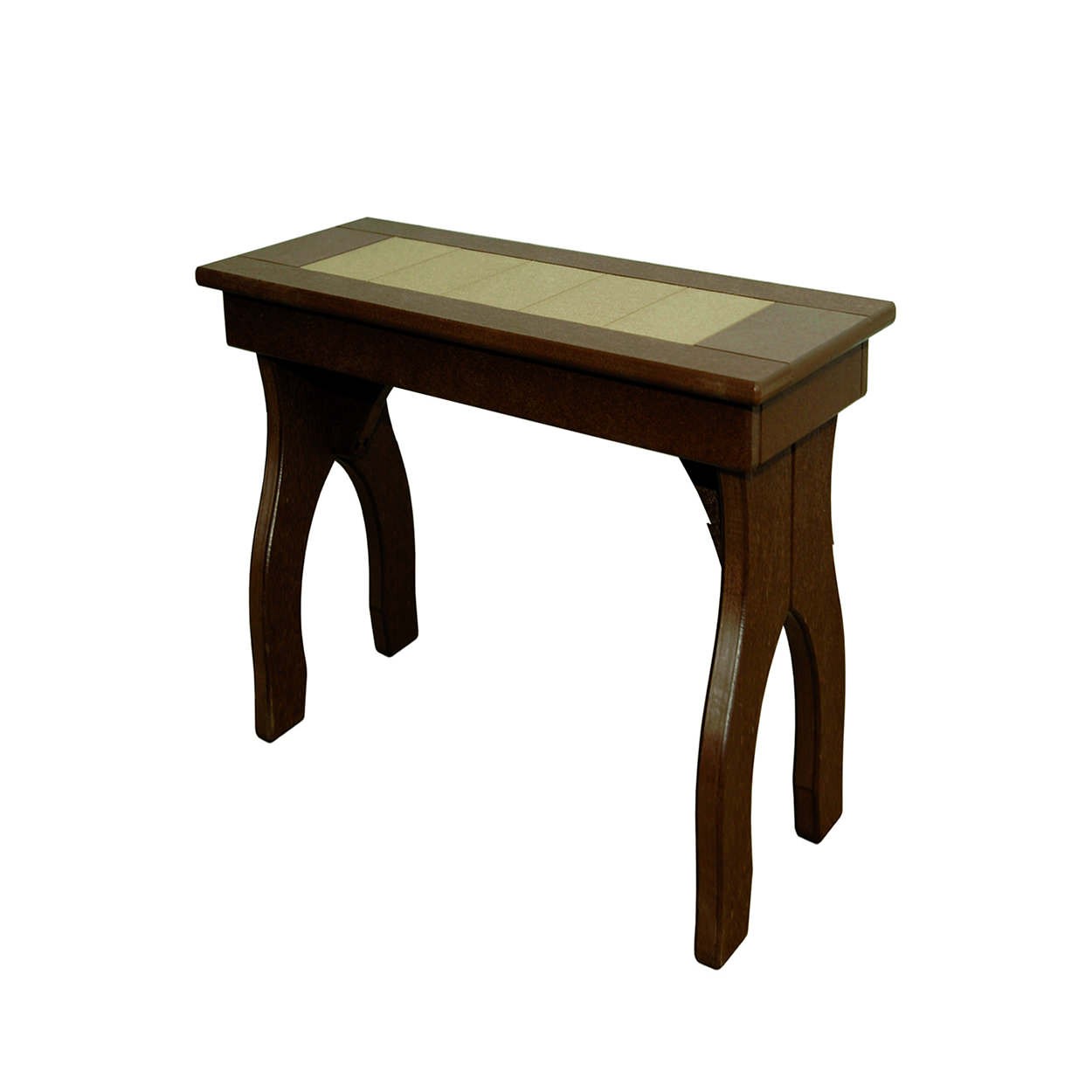 Amish Poly 24 in Backless Counter Bench