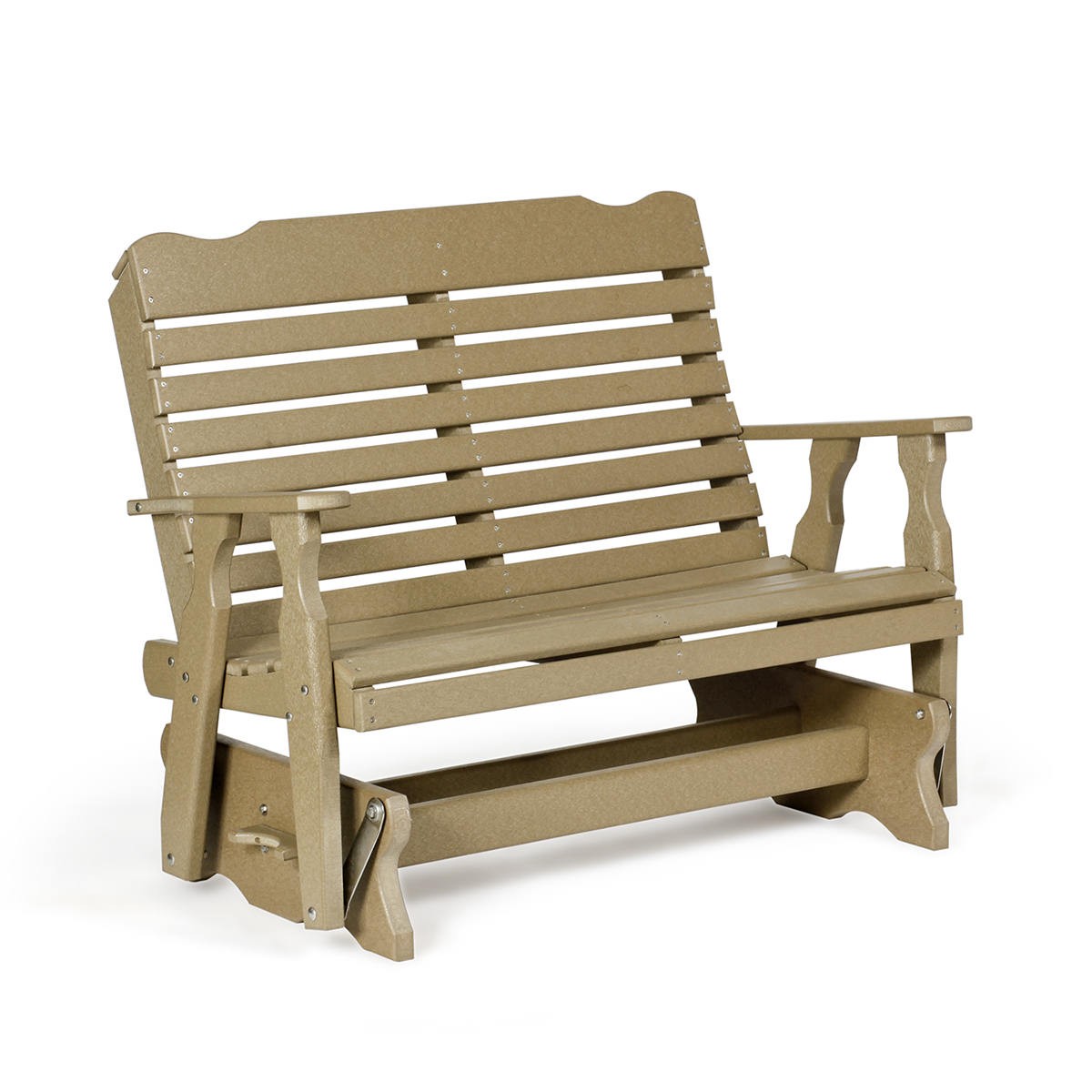 Amish Poly Curve-Back Glider Set