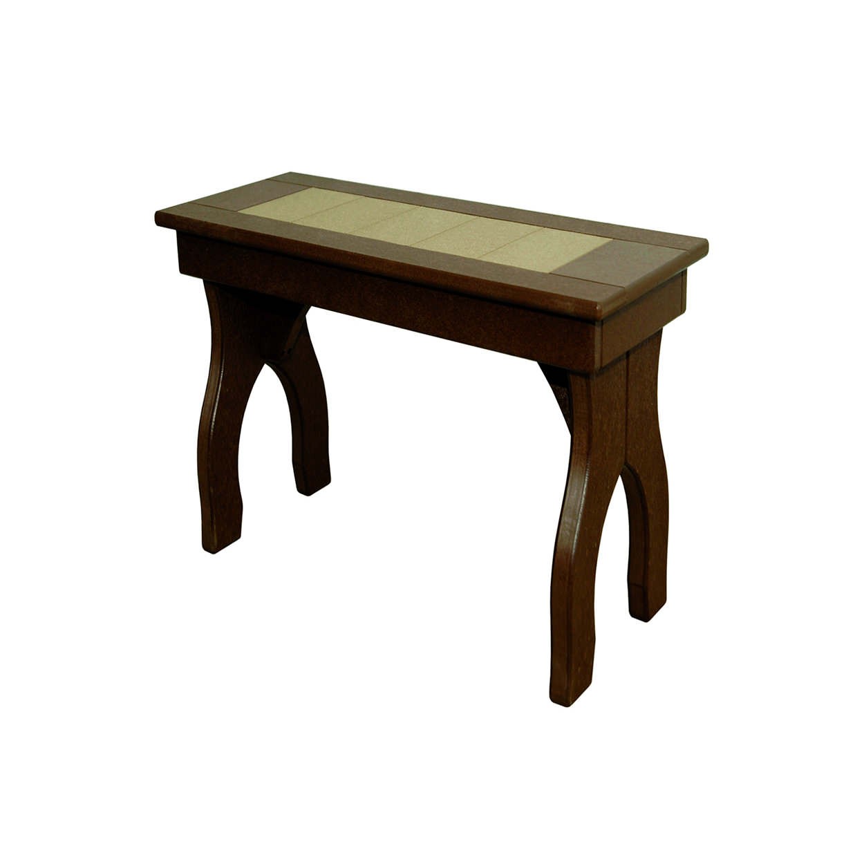 Amish Poly 24 in Backless Dining Bench