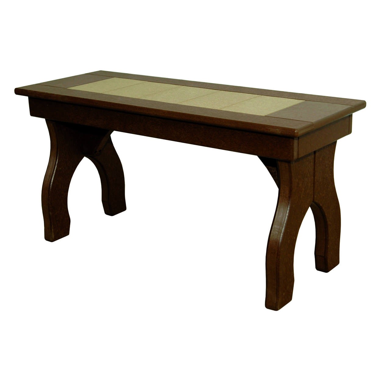 Amish Poly 36 in Backless Dining Bench