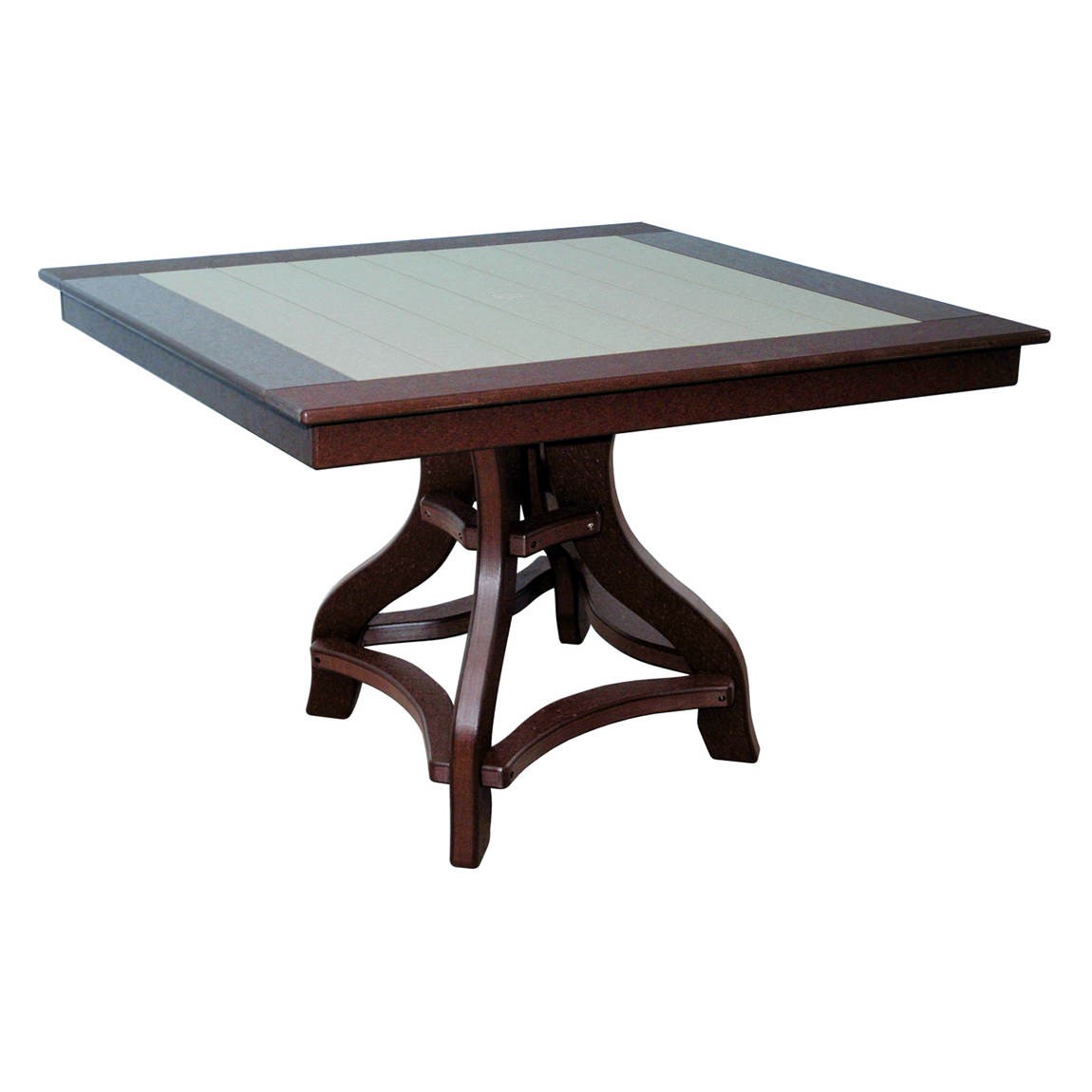 Amish Poly 44 in Square Dining Table