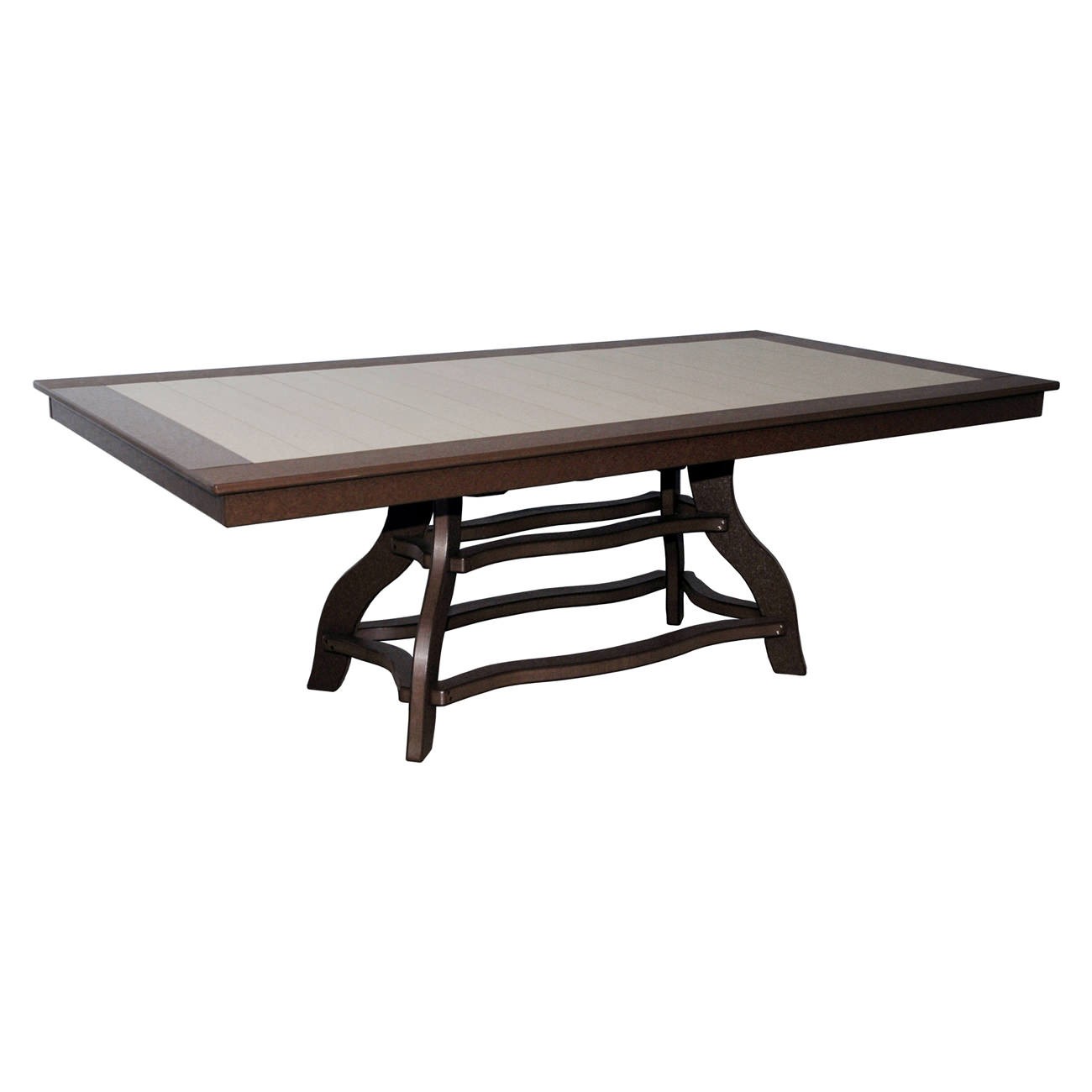 Amish Poly 44 in x 84 in Rectangle Dining Table
