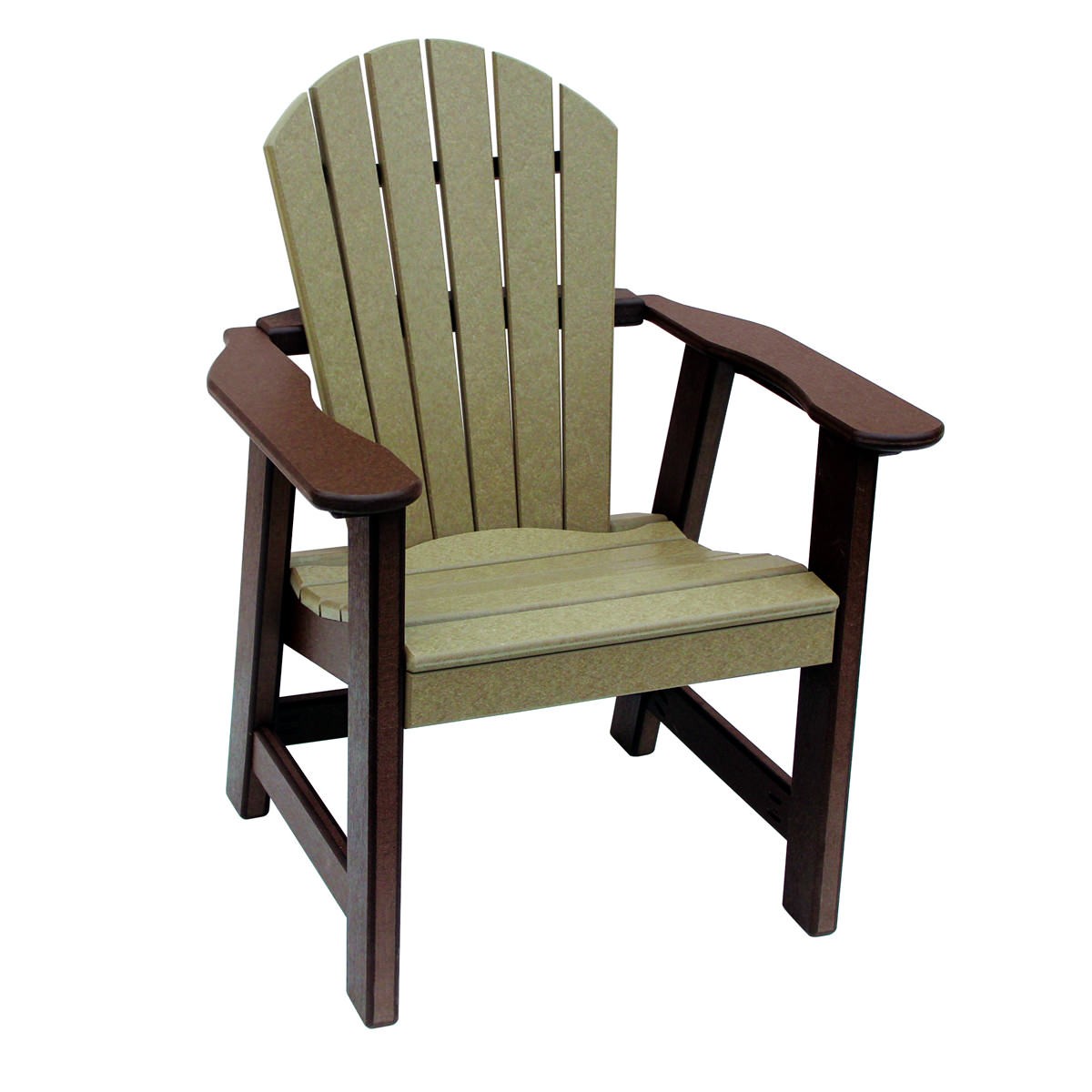 Amish Poly Comfy-Back Dining Chair - Sold in Pairs