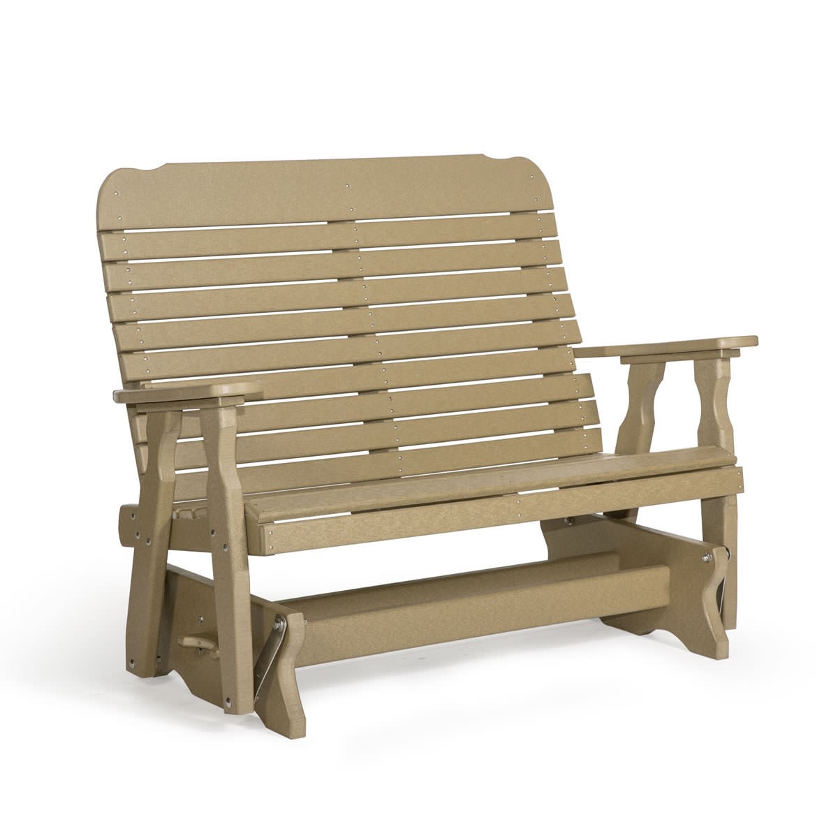 Amish Poly Easy Glider Chair Deluxe 3 pc Set