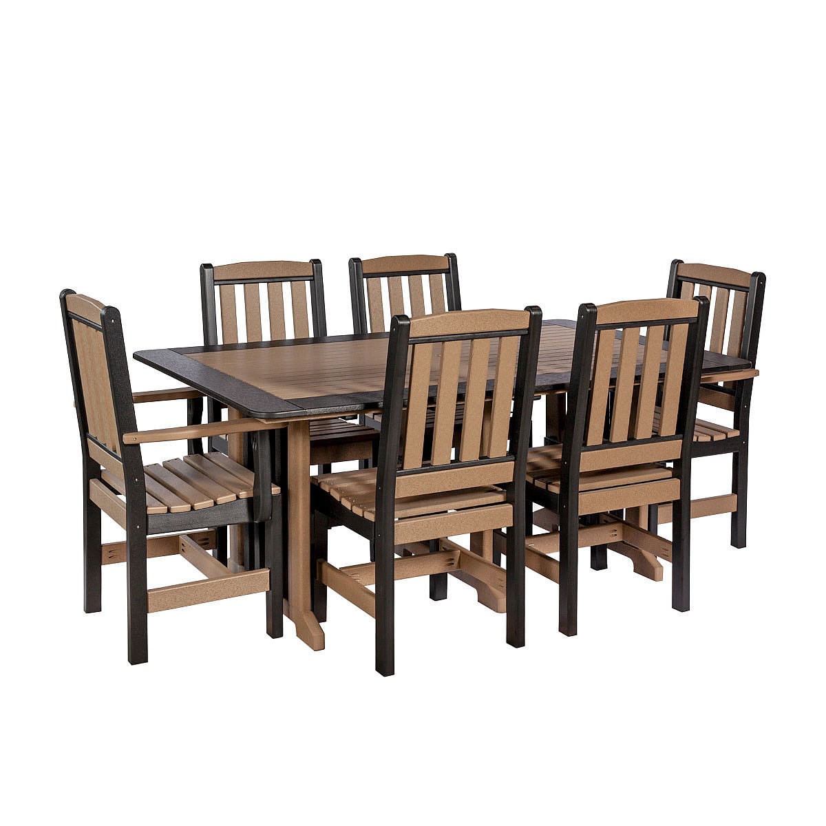 Amish 43in x 72in Poly Dining Table