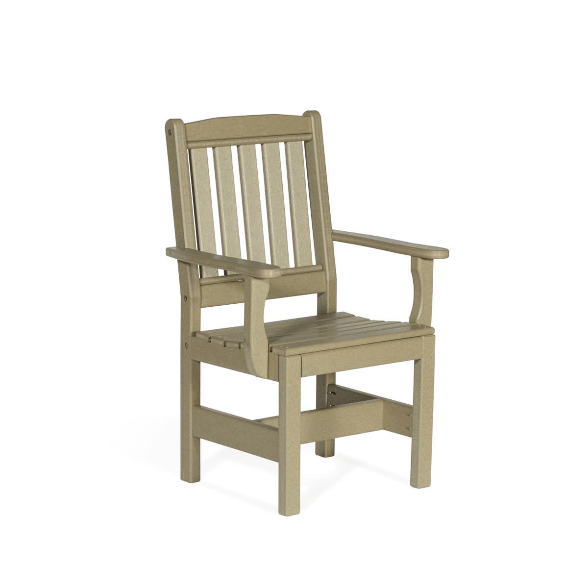 Amish Poly English Garden 72in Dining Set