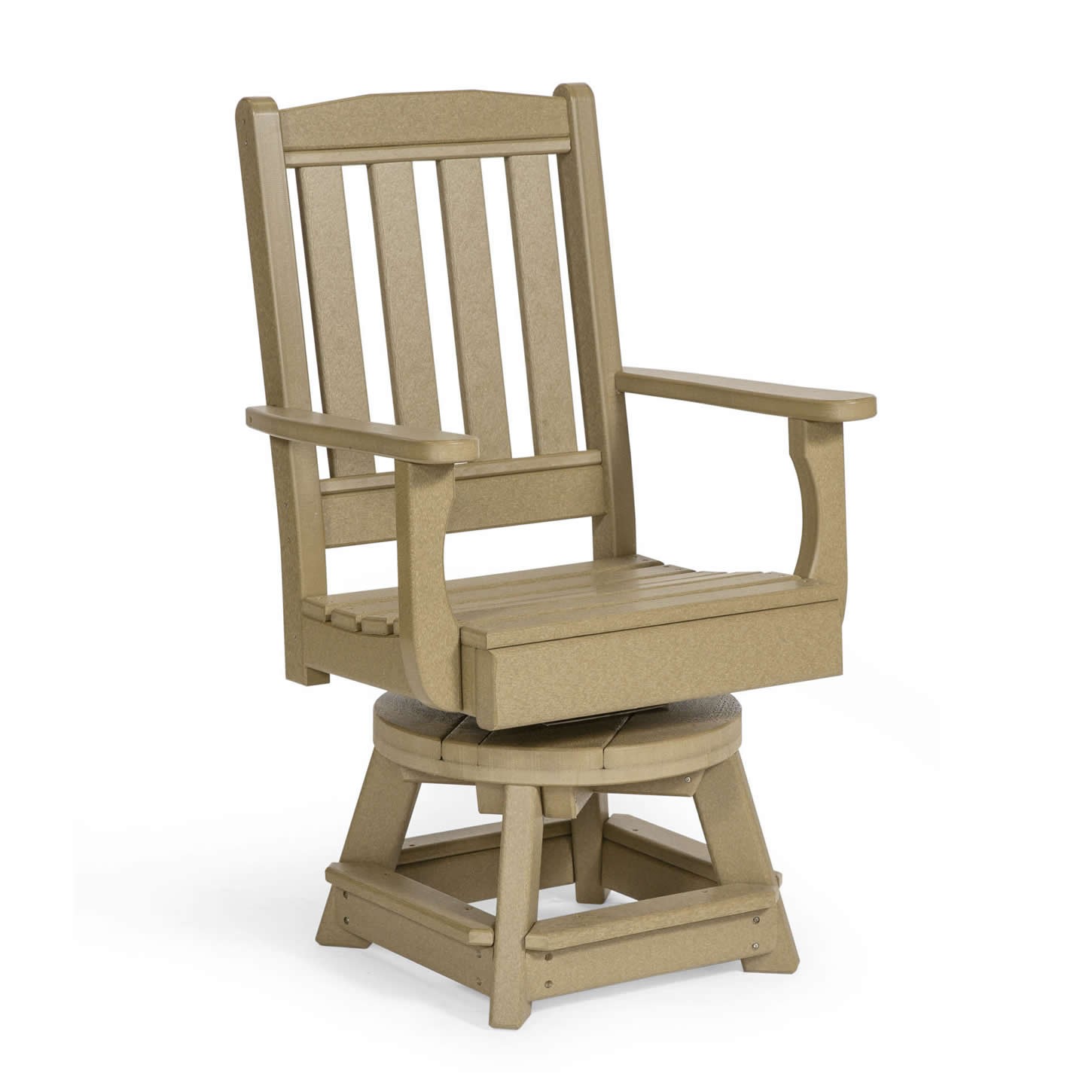 Amish Poly English Garden Swivel 5 pc Dining Set