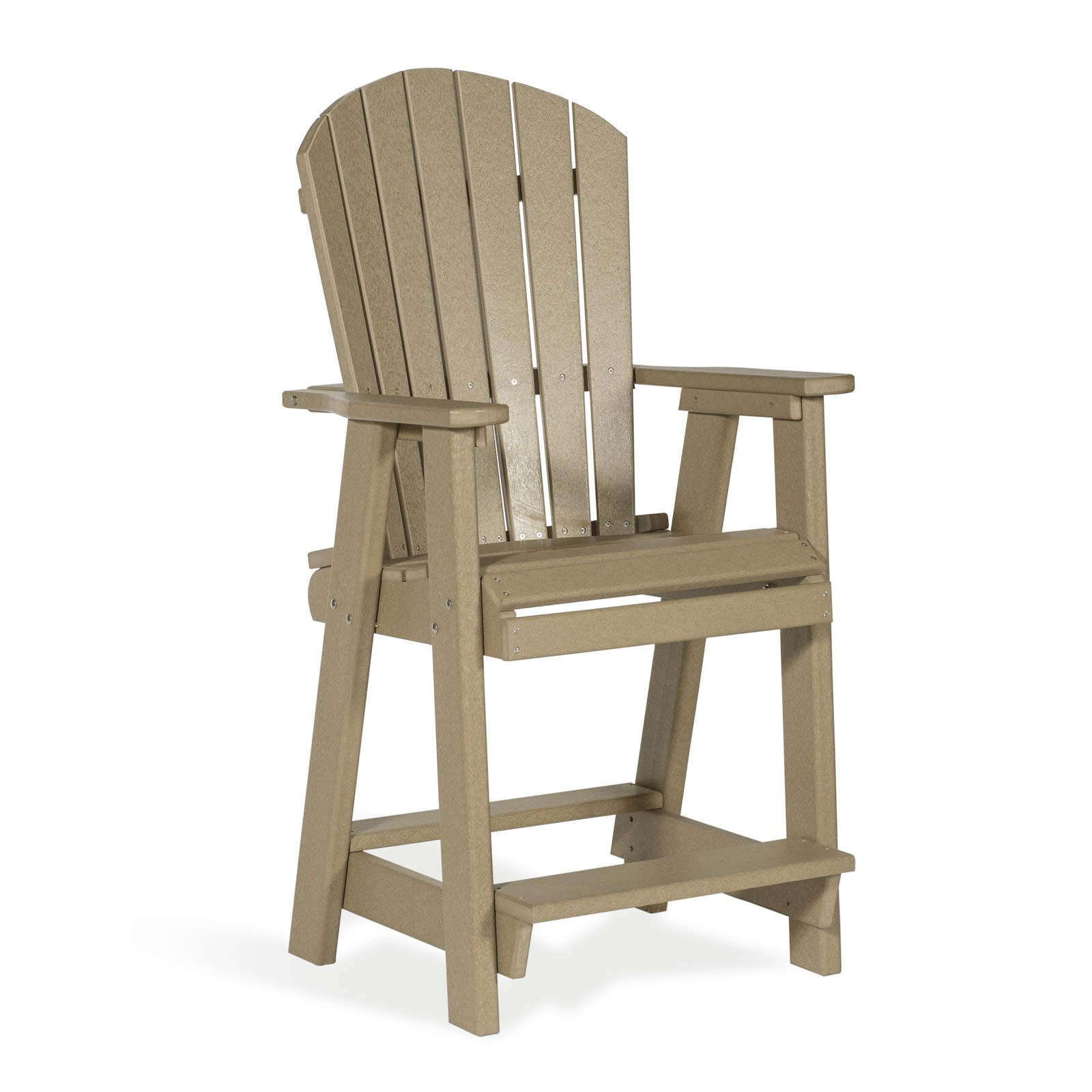 Amish Poly 72in Balcony Bar Set