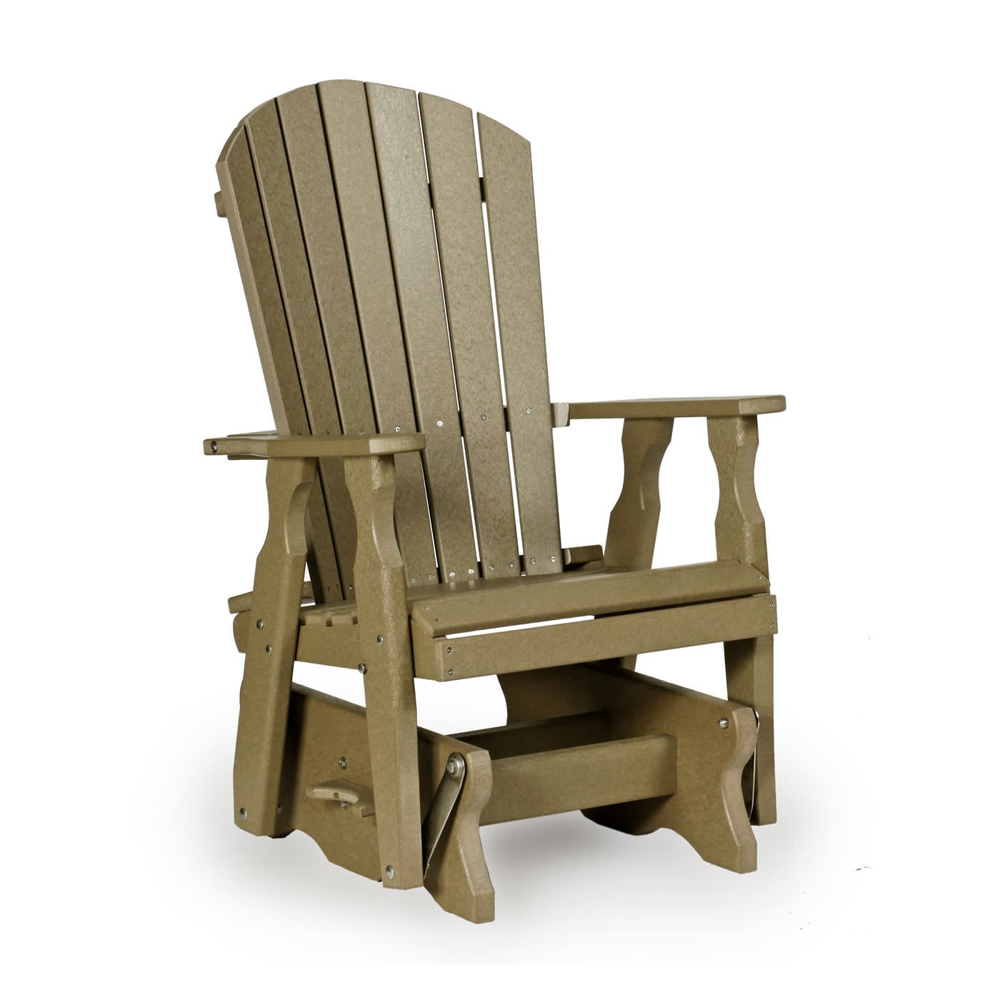 Amish Poly Fanback 3 pc Glider Set