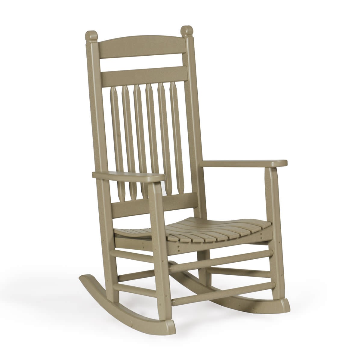 Amish Poly Lumbar Rocker Set