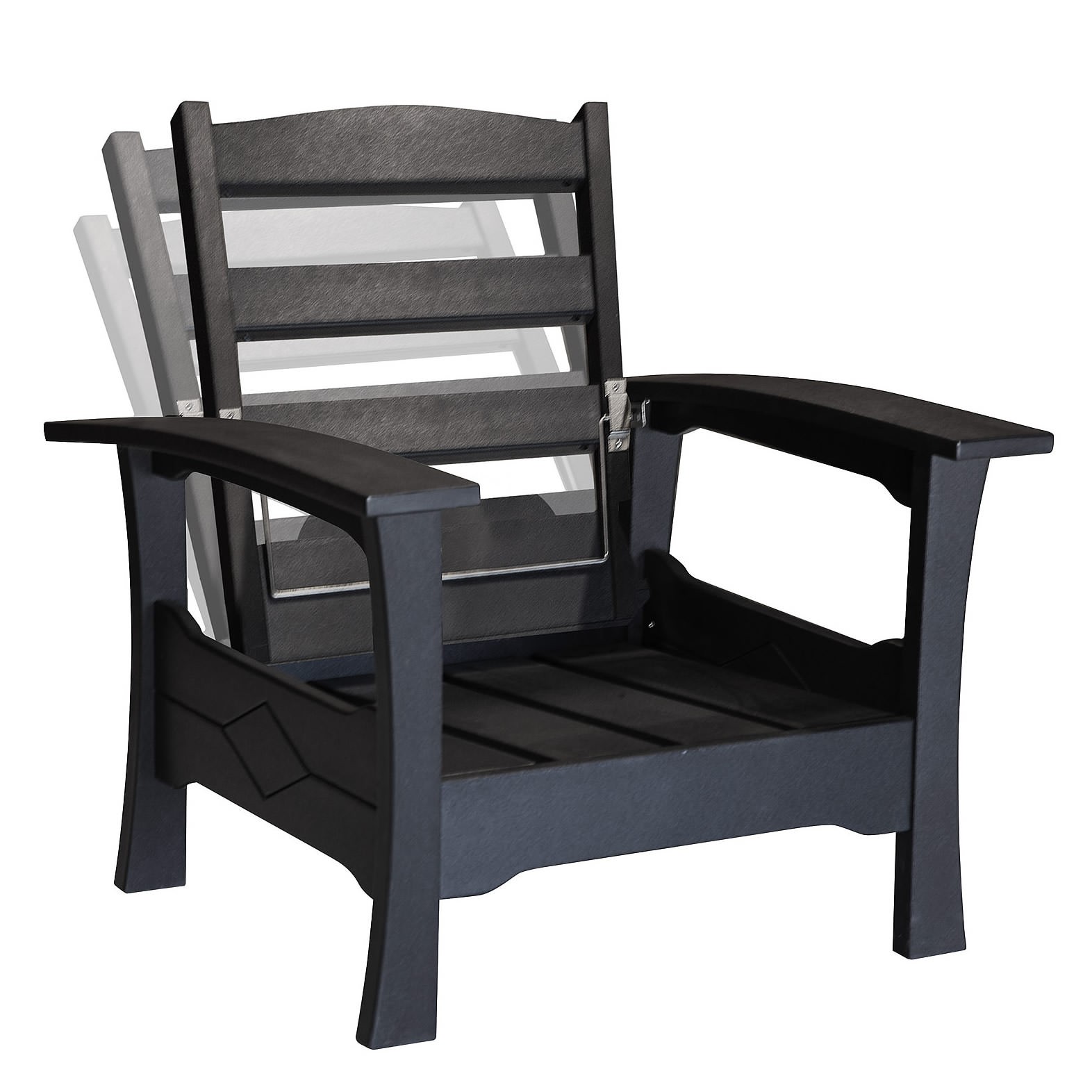 Amish Poly Mission Reclining Deep Seating Chair