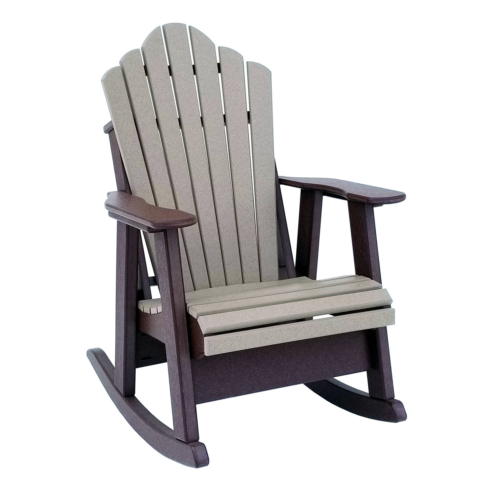 Amish Poly Snuggle-Back Rocker - Sold in Pairs