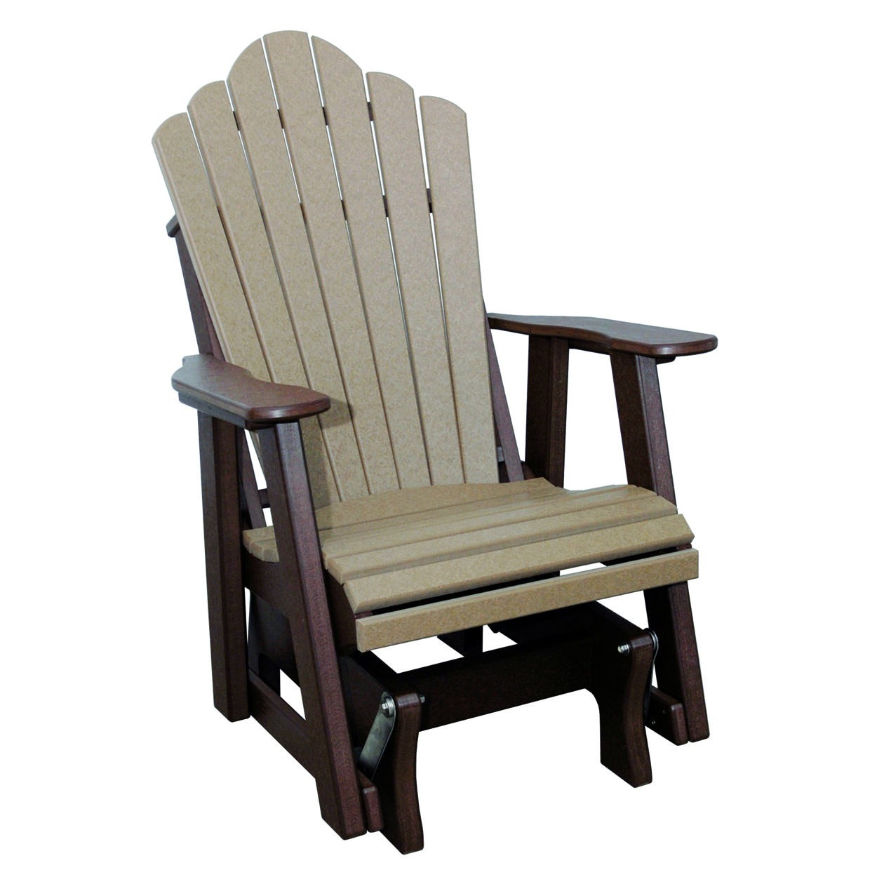 Amish Poly Snuggle-Back Single Glider - Sold in Pairs