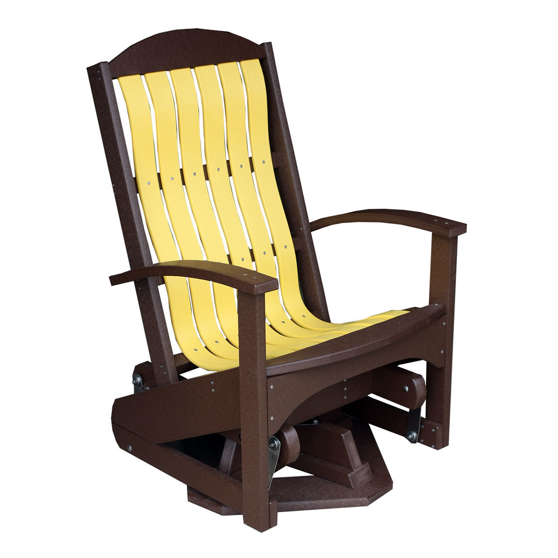 Amish Poly Beach Cruiser Swivel Glider