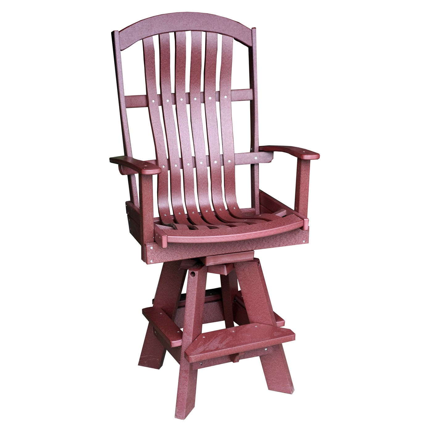 Amish Poly Classic Barstool - Swivel