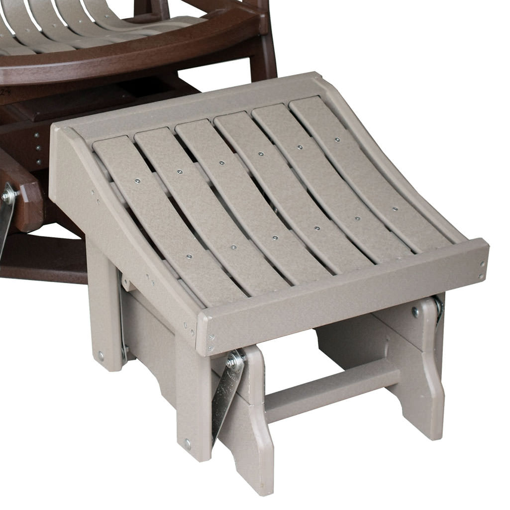 Amish Poly Gliding Ottoman