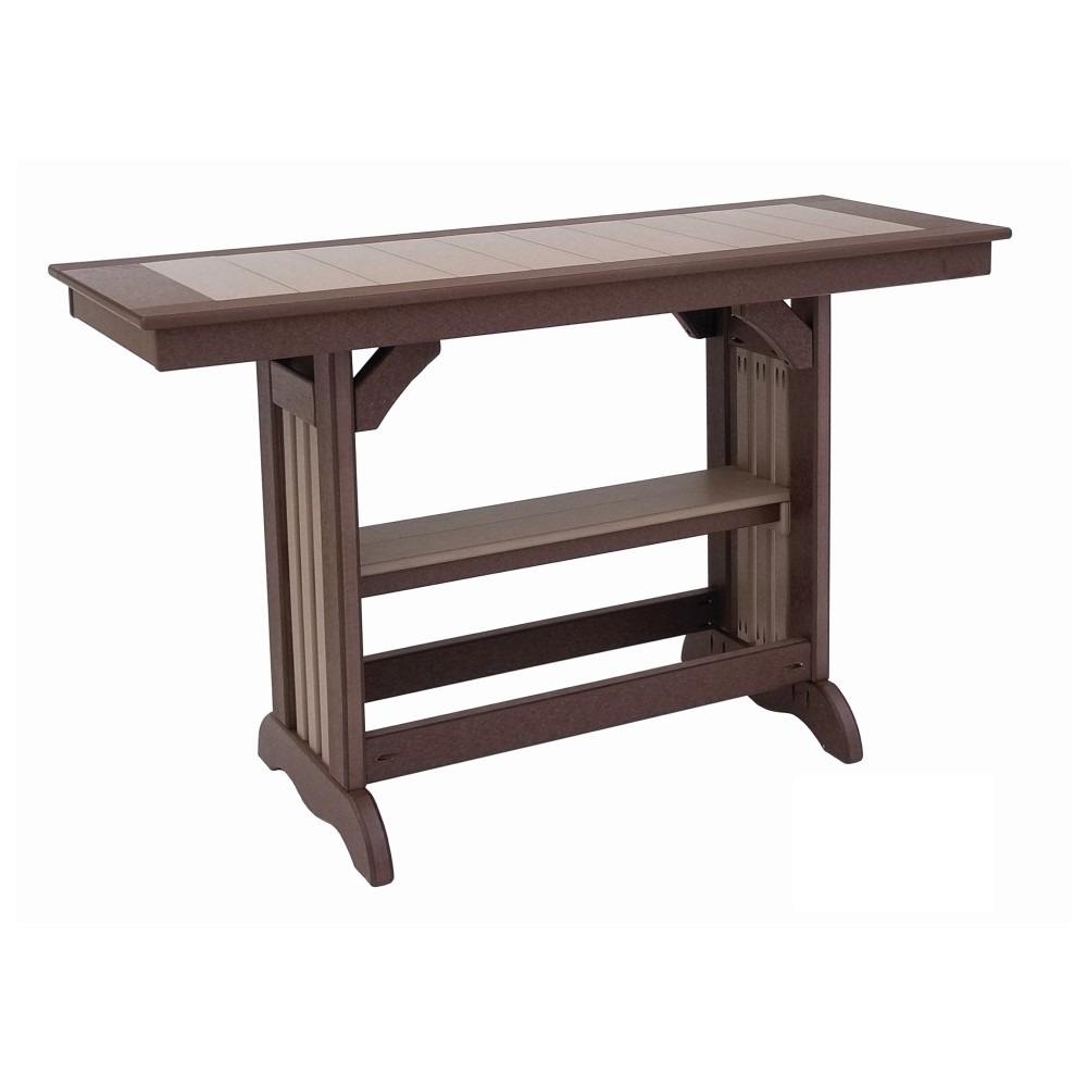 Amish Poly 22 in x 72 in Brunch Buffet Counter Table