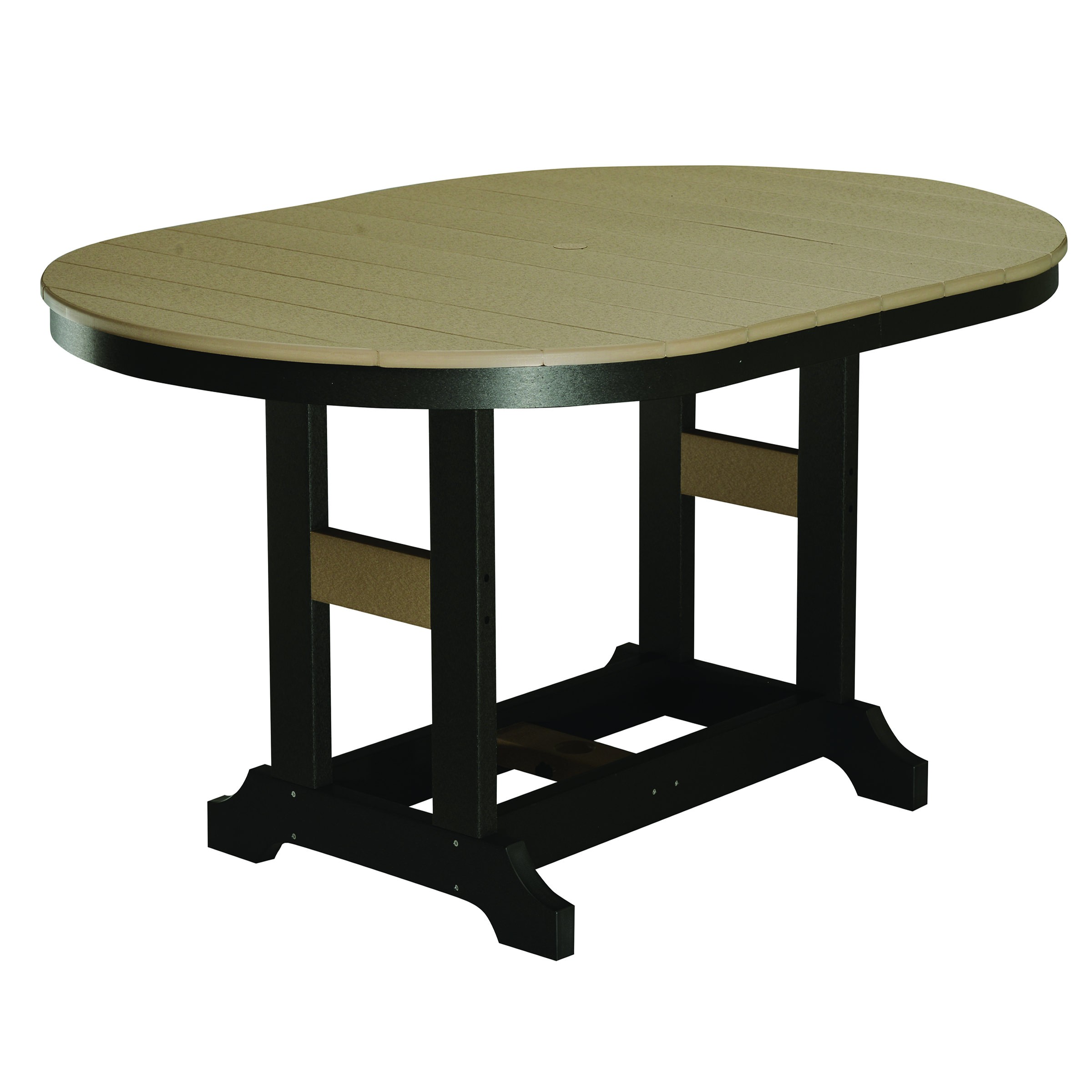 Garden Classic 44 x 64 in Oval Bar Table