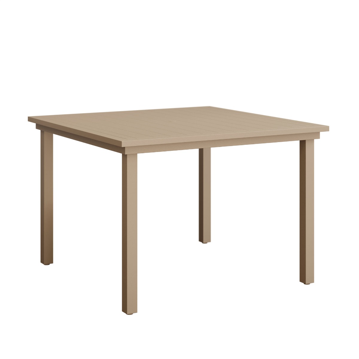 Berlin Gardens Vida 44 Square Dining Table - Aluminum Top