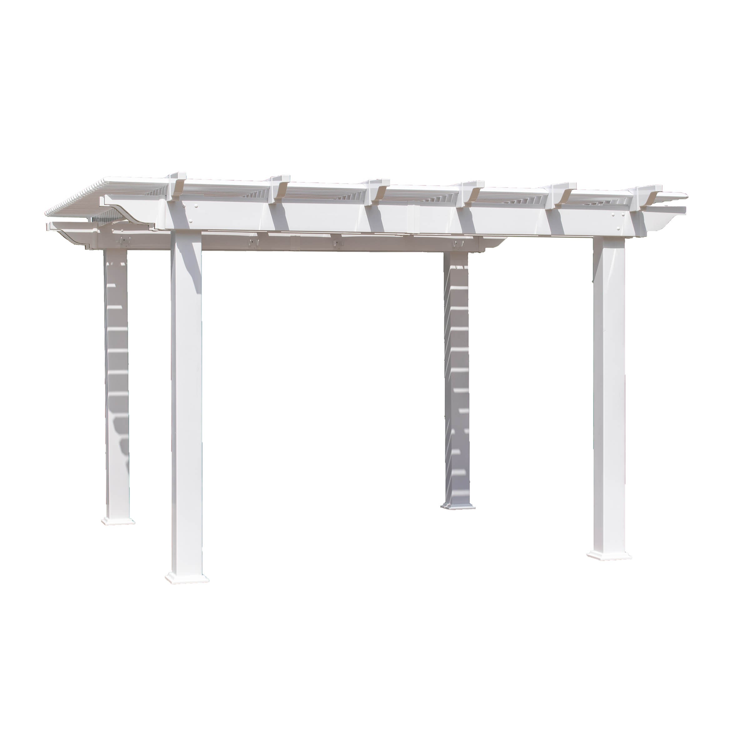 Berlin Gardens Bradford 12 x 14 ft Vinyl Pergola