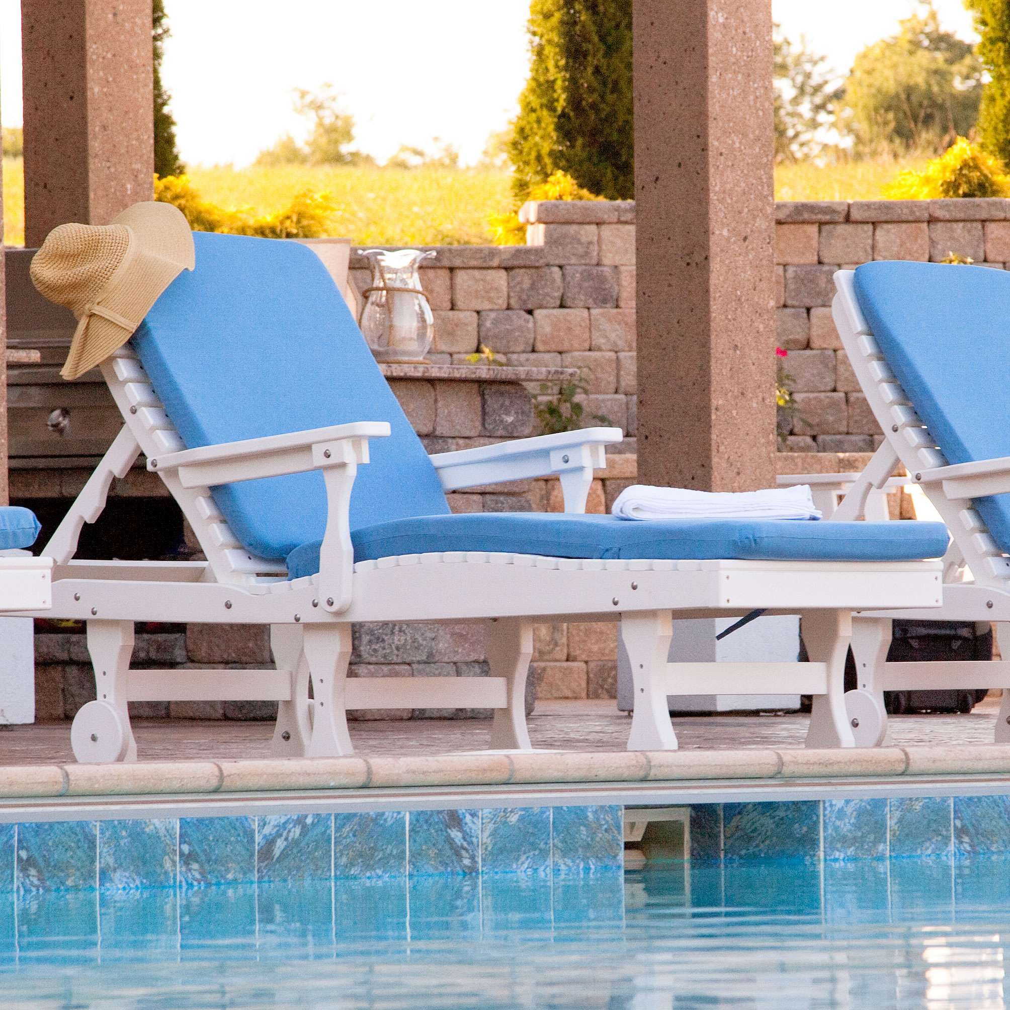 Shown with back cushion - sold separately