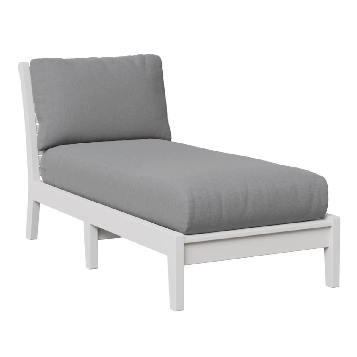 Berlin Gardens Classic Terrace Armless Chaise Lounge