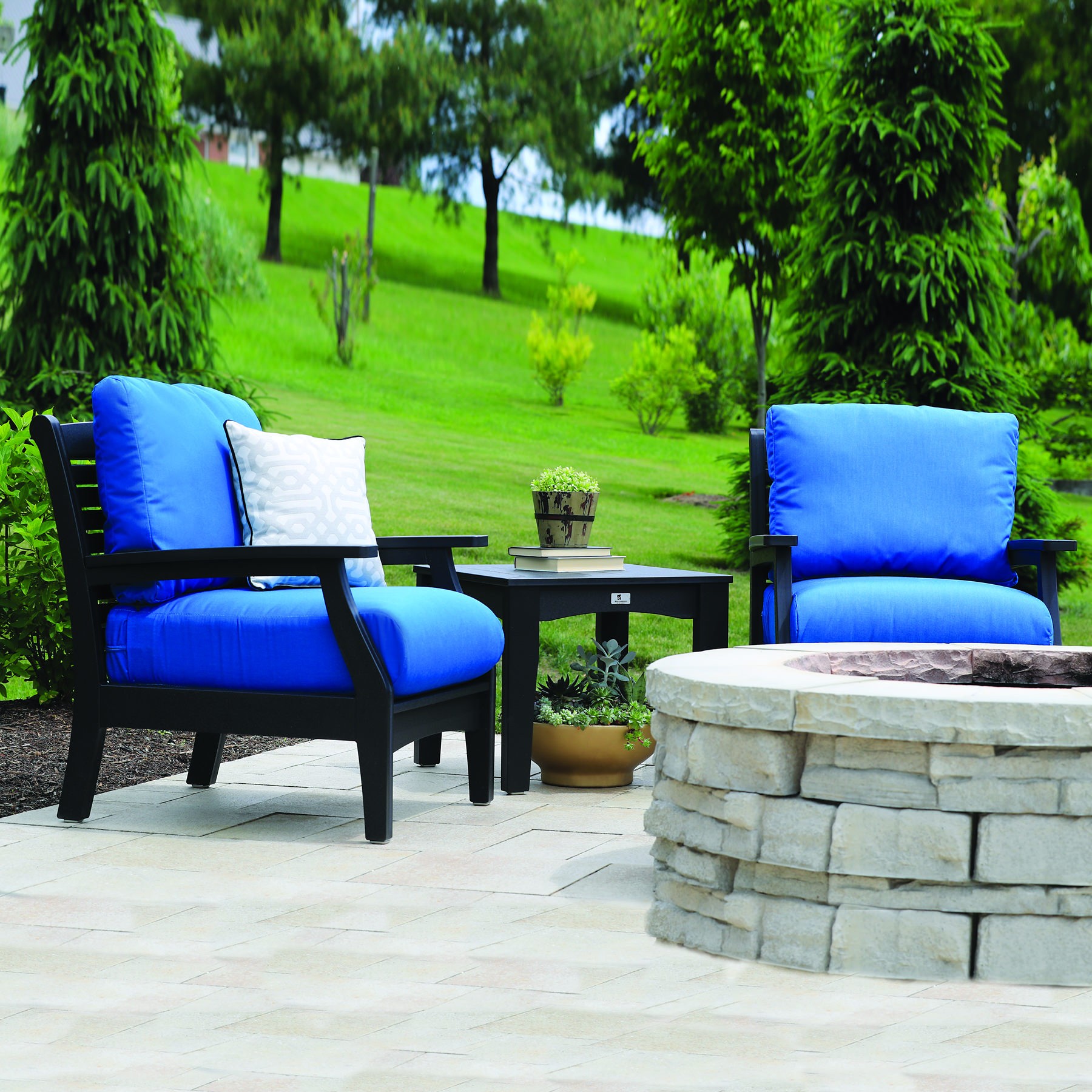 Berlin Gardens Classic Terrace Club Conversation Set