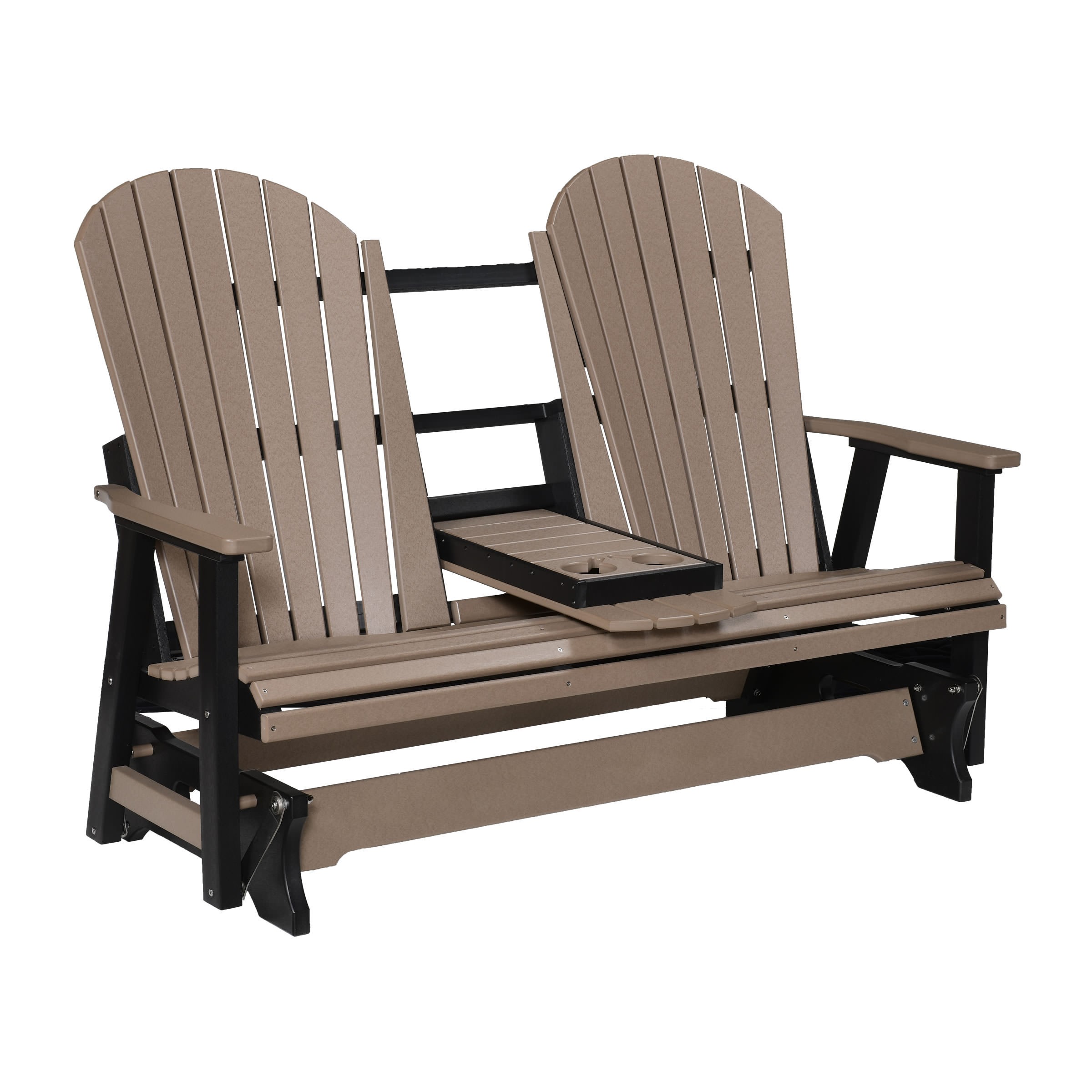 Berlin Gardens Comfo-Back 5 ft Glider with Console