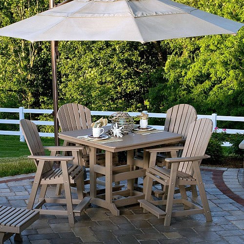 Berlin Gardens Comfo-Back Counter Dining Set