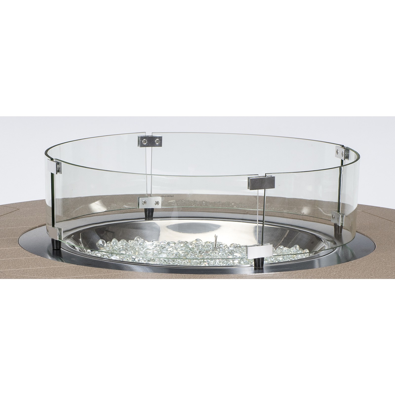 Berlin Gardens Accessories Round Glass Wind Guard